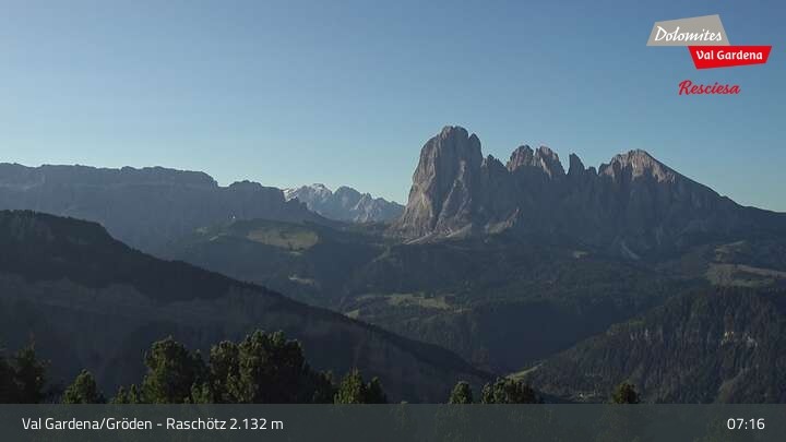 Archiv Foto Webcam Raschötz - St. Ulrich