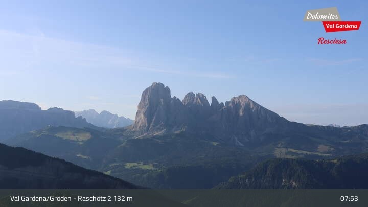 Archiv Foto Webcam Raschötz - St. Ulrich