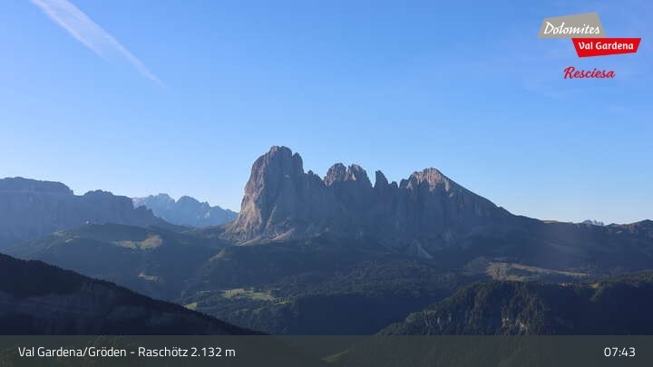 Archiv Foto Webcam Raschötz - St. Ulrich
