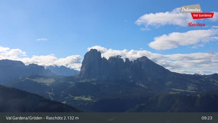 Archived image Webcam Resciesa - Ortisei