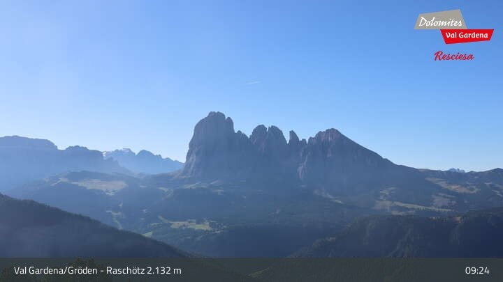 Archiv Foto Webcam Raschötz - St. Ulrich