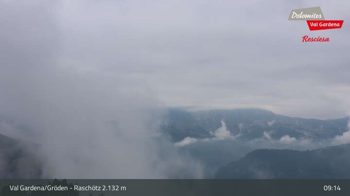 Archived image Webcam Resciesa - Ortisei