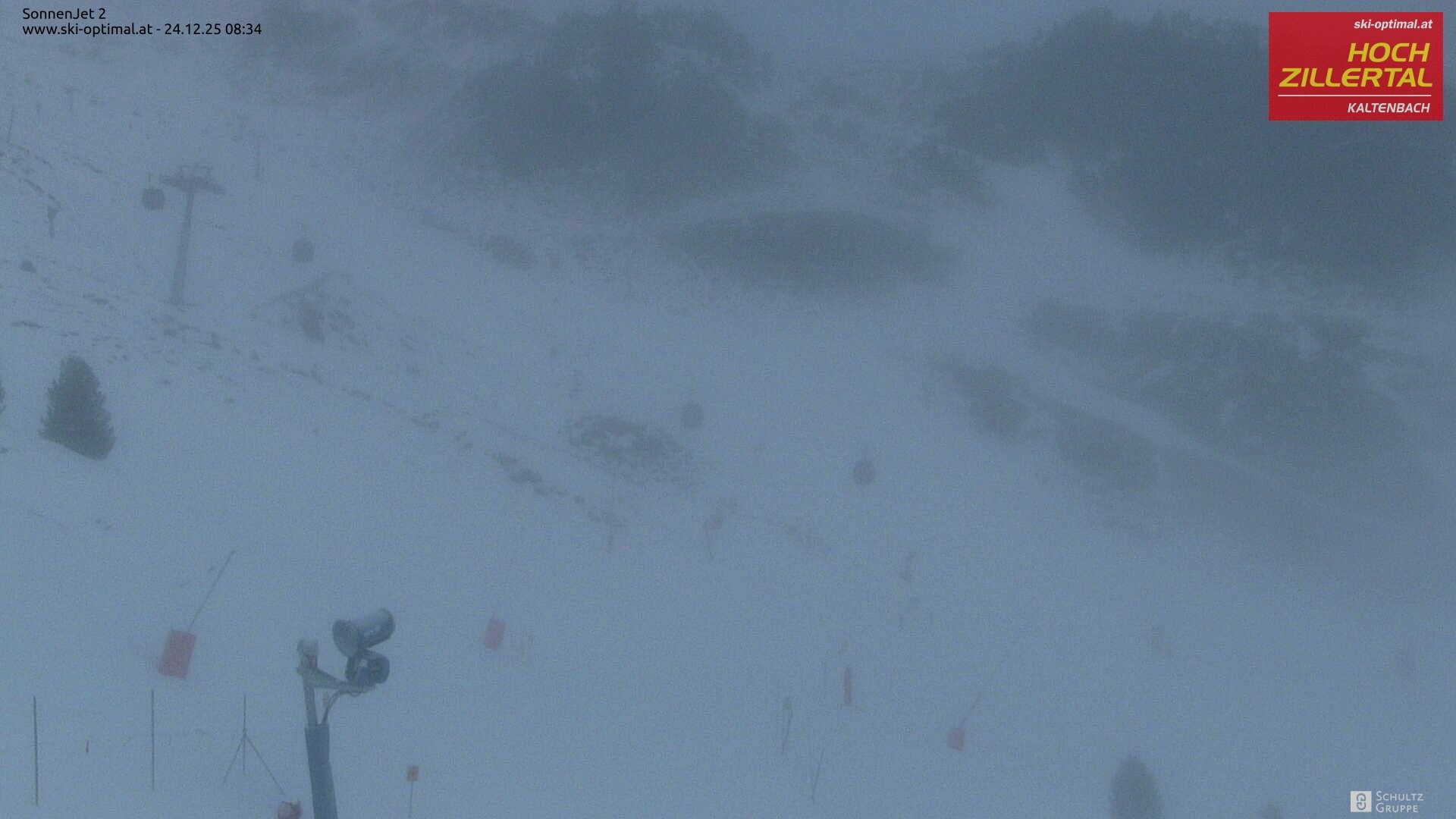 Archiv Foto Webcam Hochzillertal: Blick zum Sonnjet 2