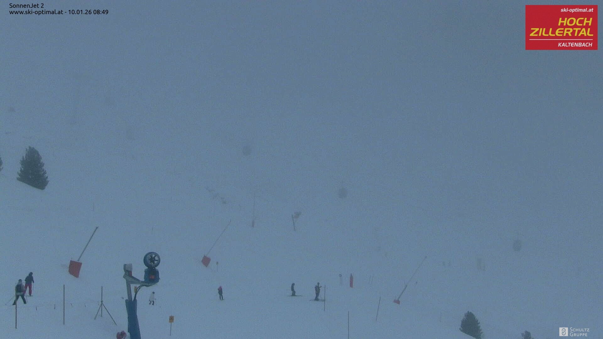 Archived image Hochzillertal - Webcam Sonnenjet 2