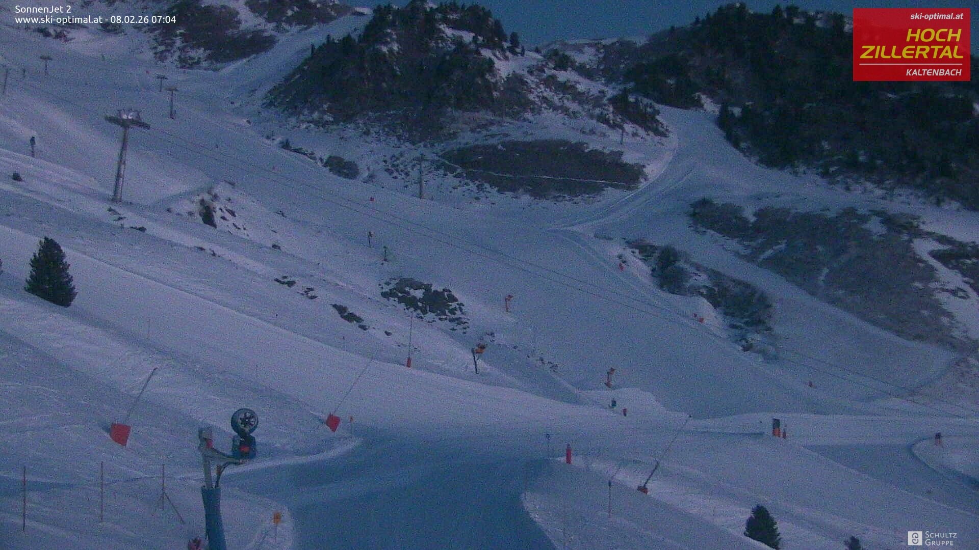 Archiv Foto Webcam Hochzillertal: Blick zum Sonnjet 2