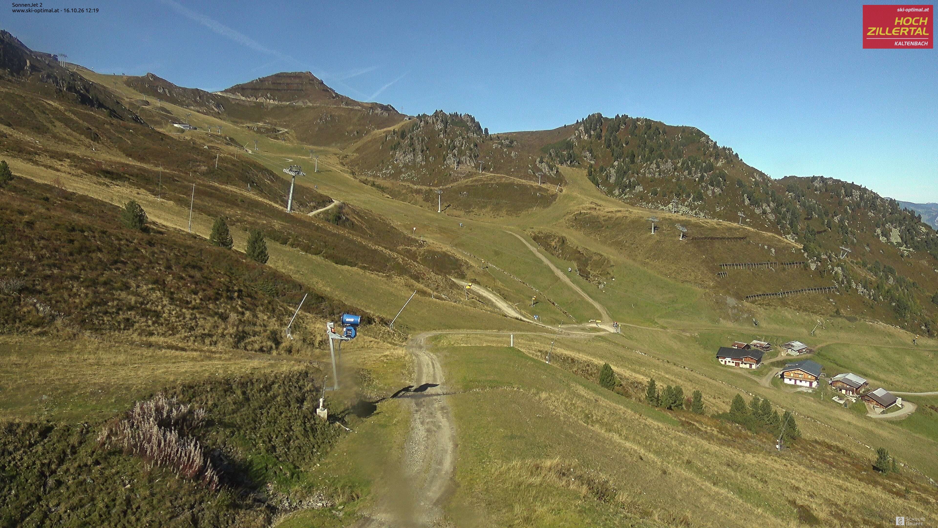 Archiv Foto Webcam Hochzillertal: Blick zum Sonnjet 2