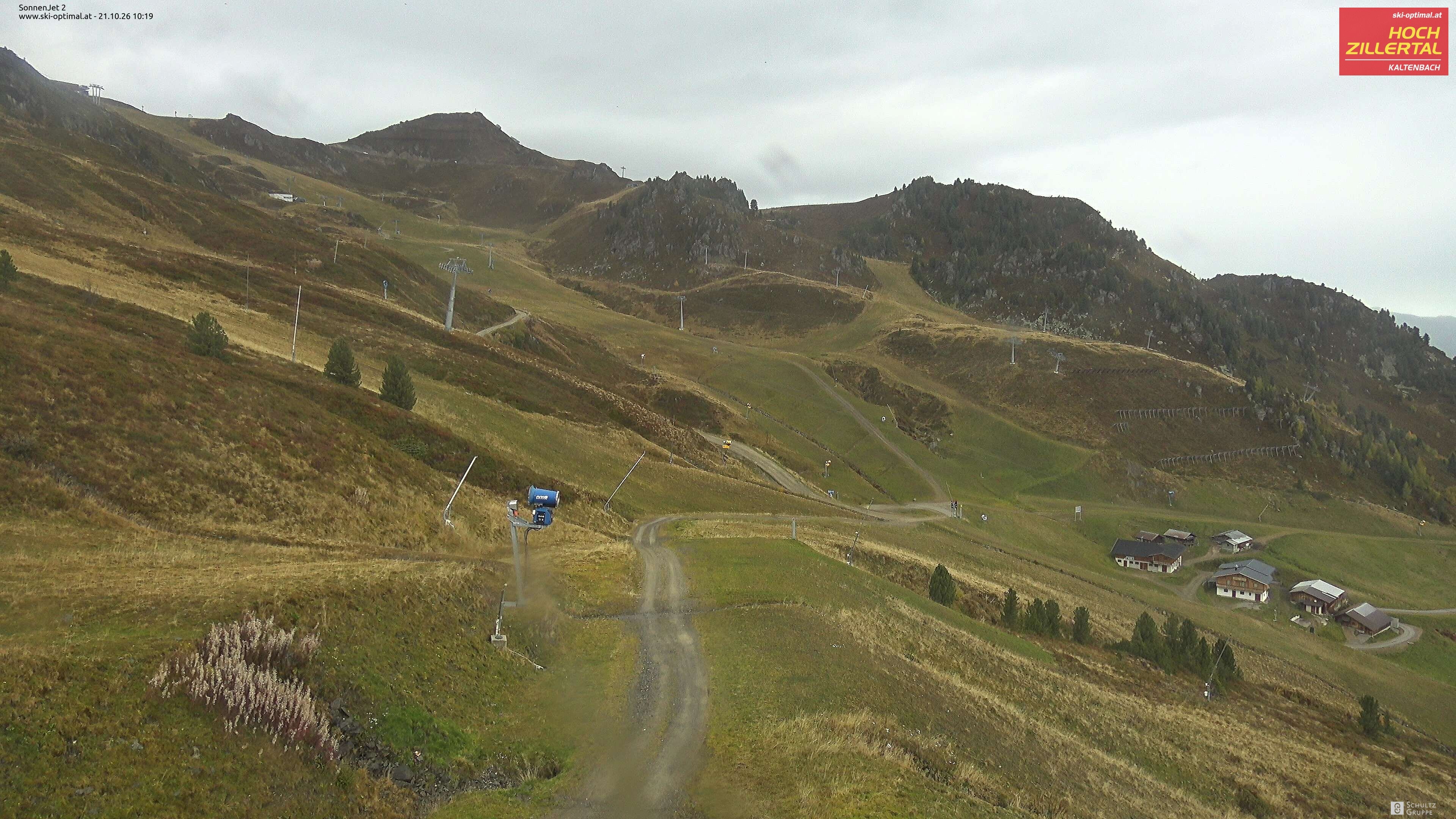 Archiv Foto Webcam Hochzillertal: Blick zum Sonnjet 2