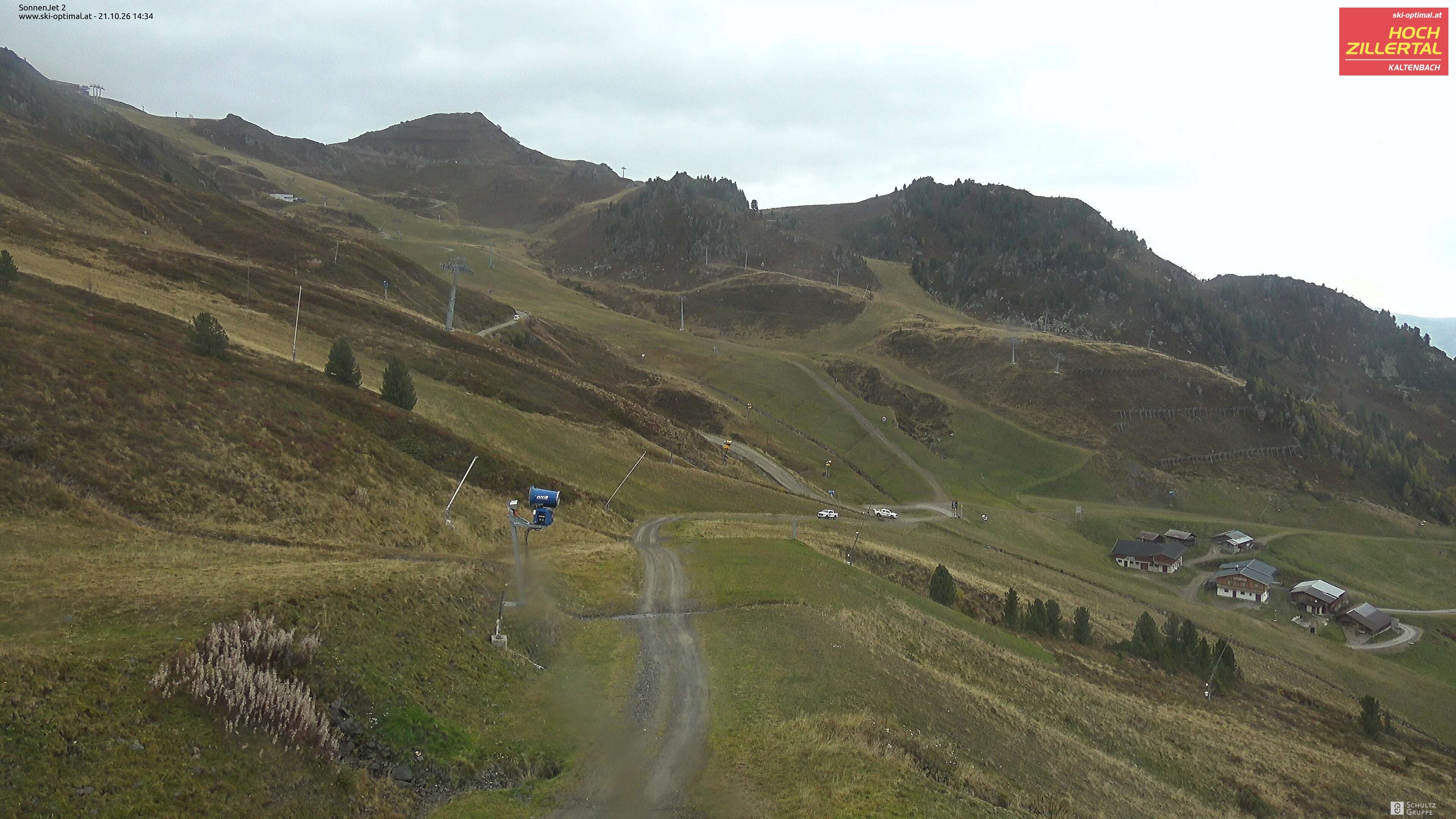 Archiv Foto Webcam Hochzillertal: Blick zum Sonnjet 2