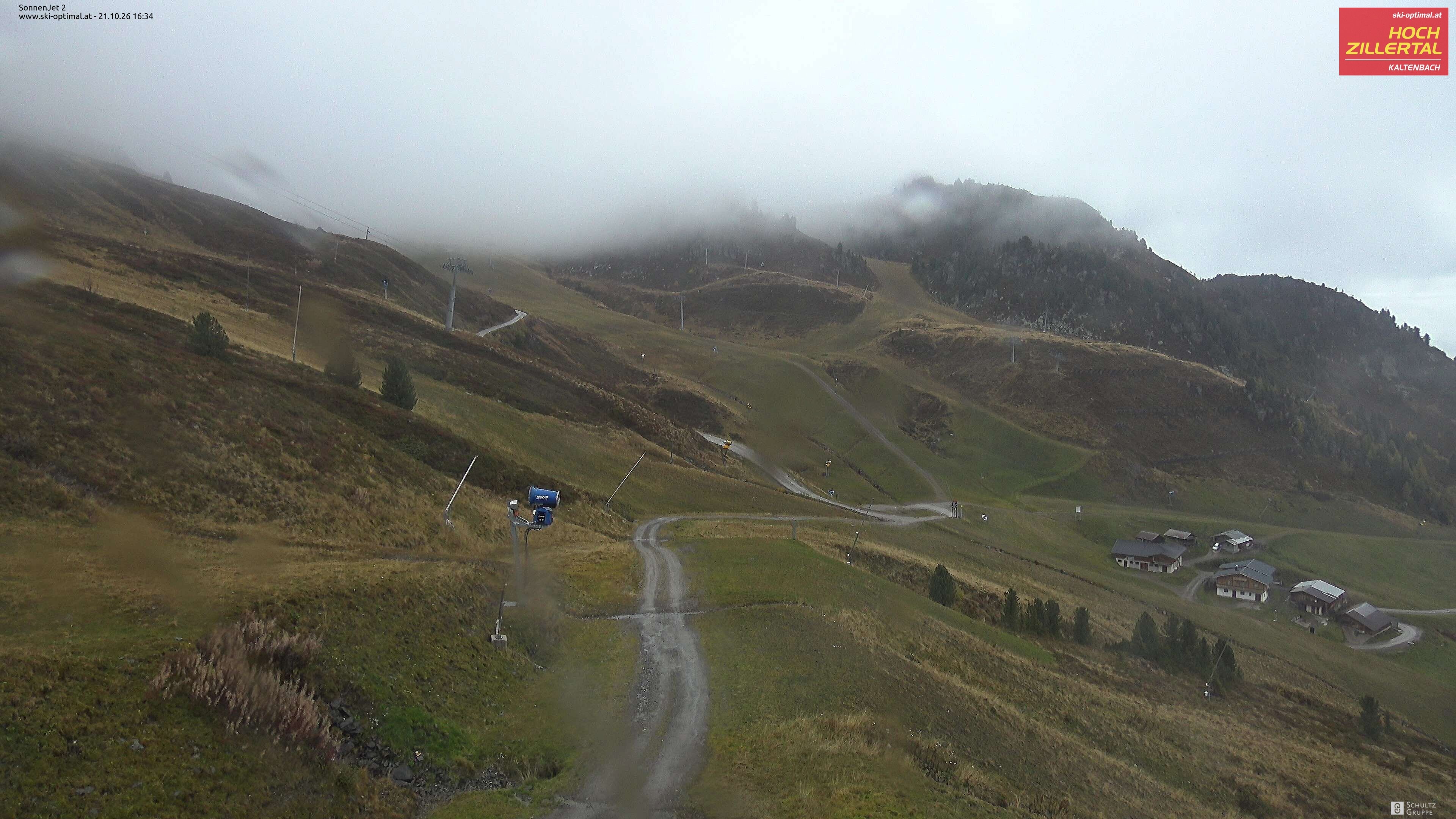 Archiv Foto Webcam Hochzillertal: Blick zum Sonnjet 2