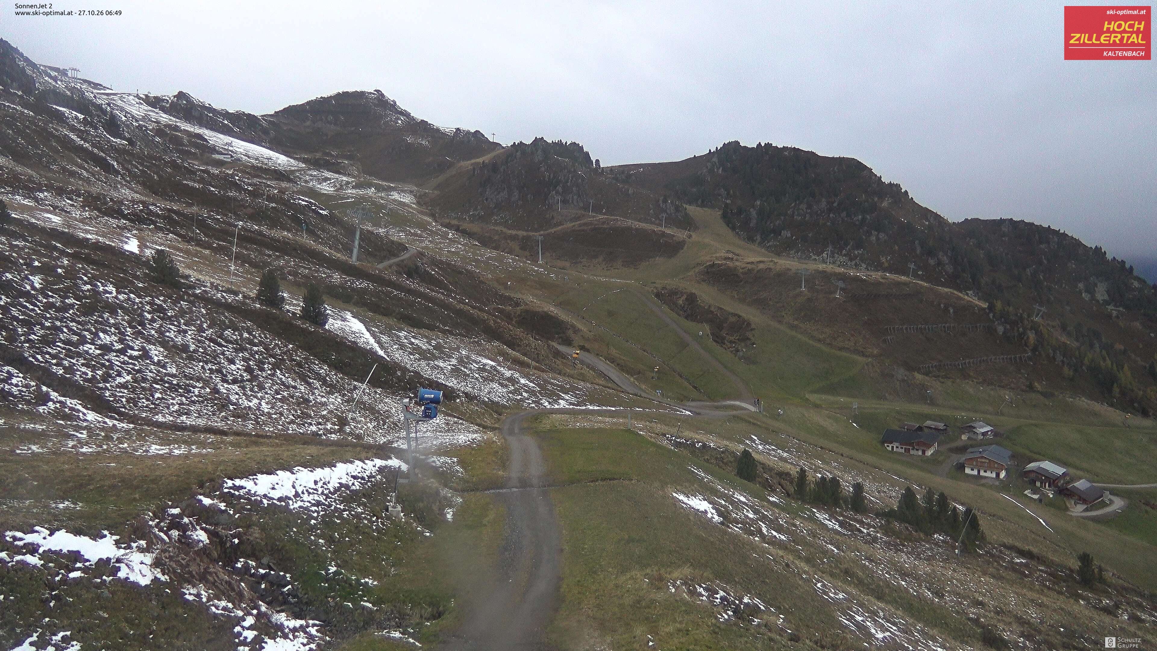 Archiv Foto Webcam Hochzillertal: Blick zum Sonnjet 2