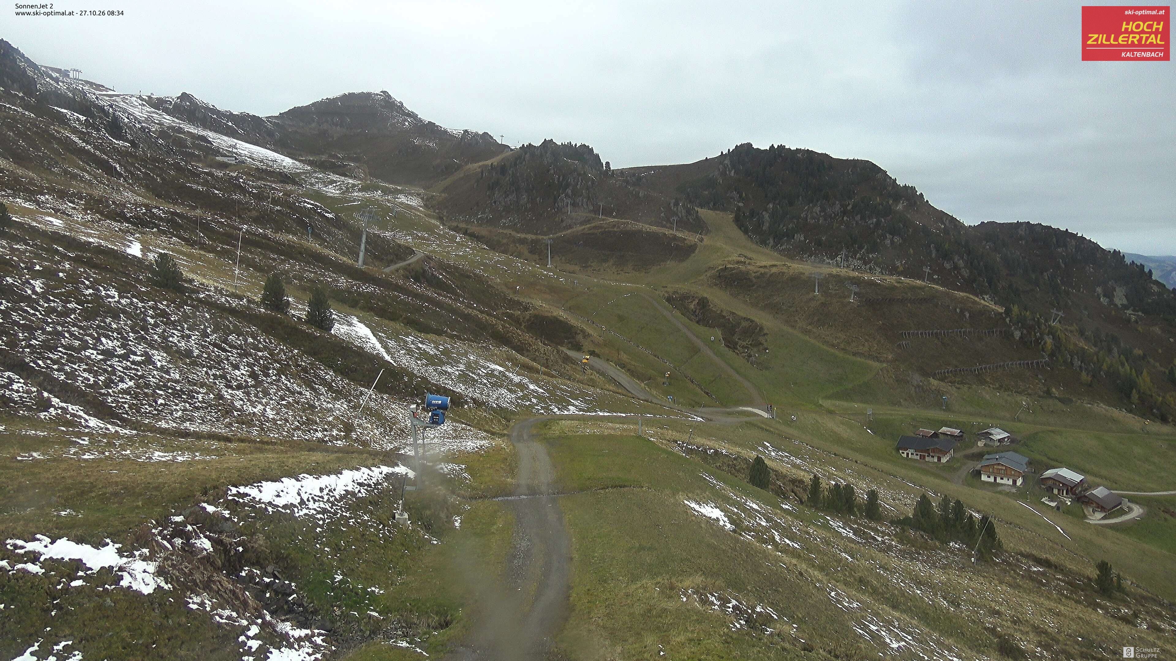 Archiv Foto Webcam Hochzillertal: Blick zum Sonnjet 2