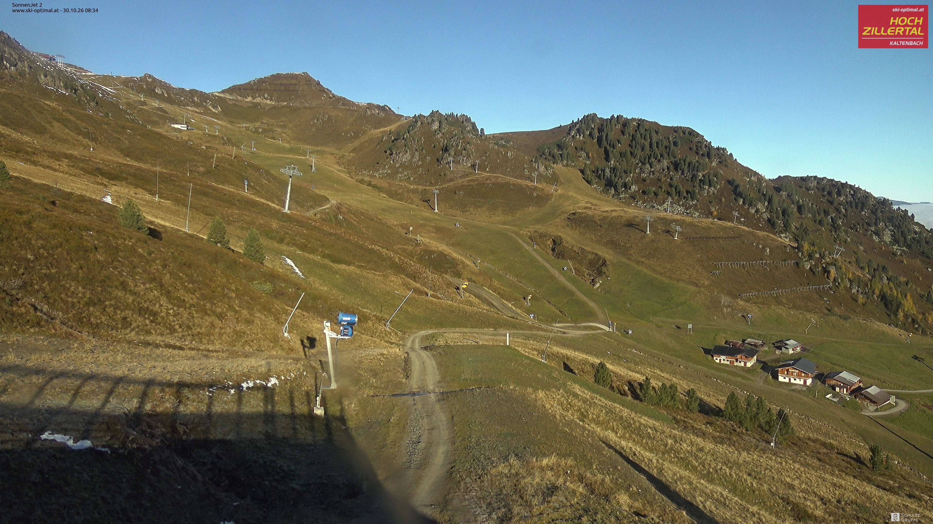 Archiv Foto Webcam Hochzillertal: Blick zum Sonnjet 2