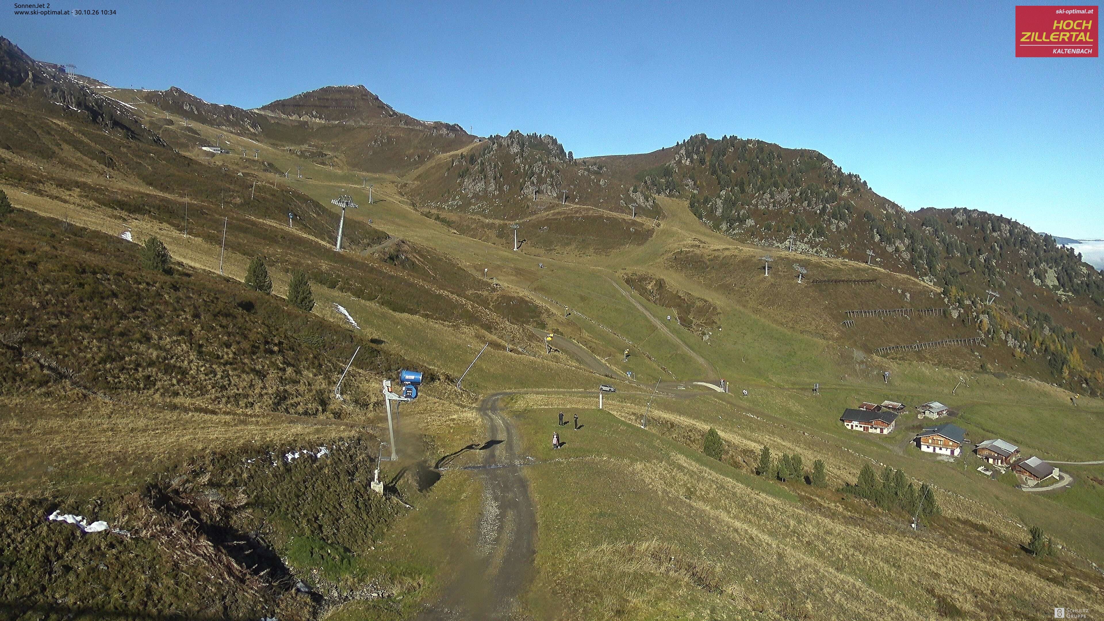 Archiv Foto Webcam Hochzillertal: Blick zum Sonnjet 2