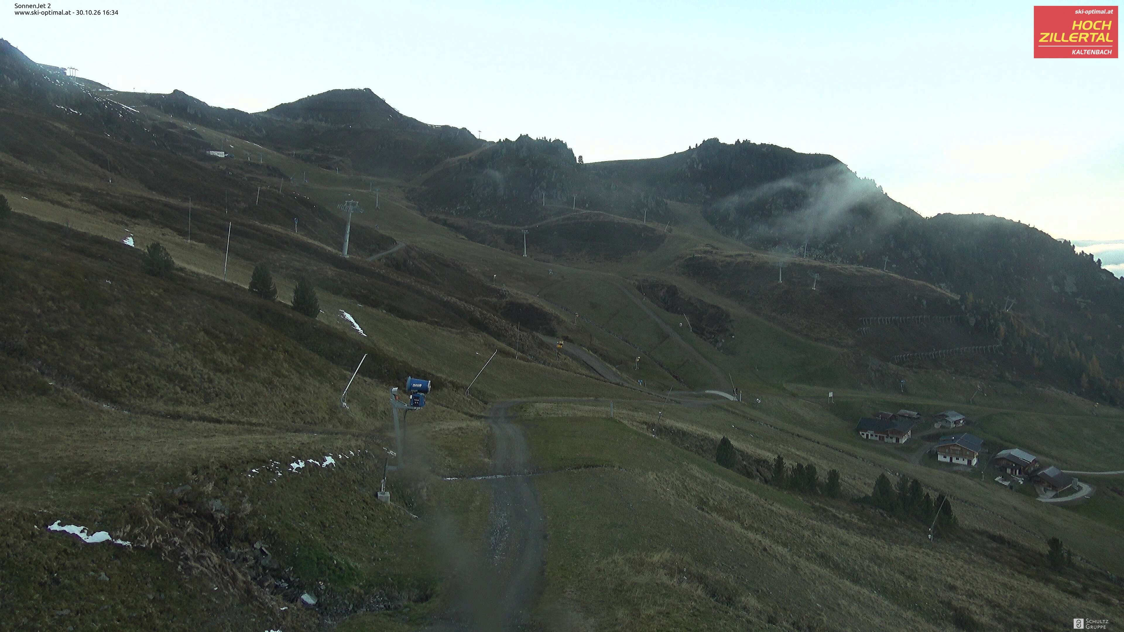 Archiv Foto Webcam Hochzillertal: Blick zum Sonnjet 2