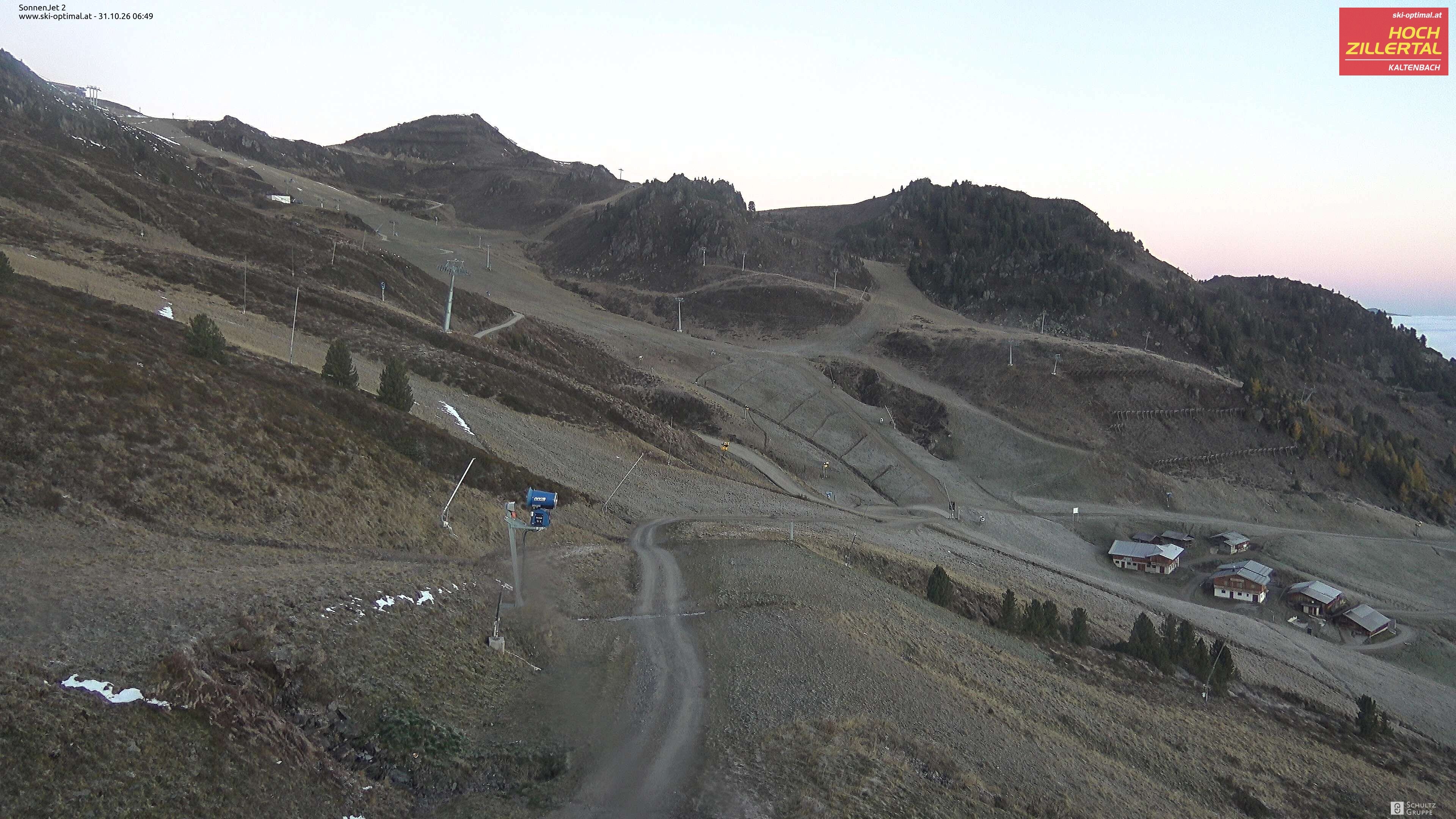 Archiv Foto Webcam Hochzillertal: Blick zum Sonnjet 2