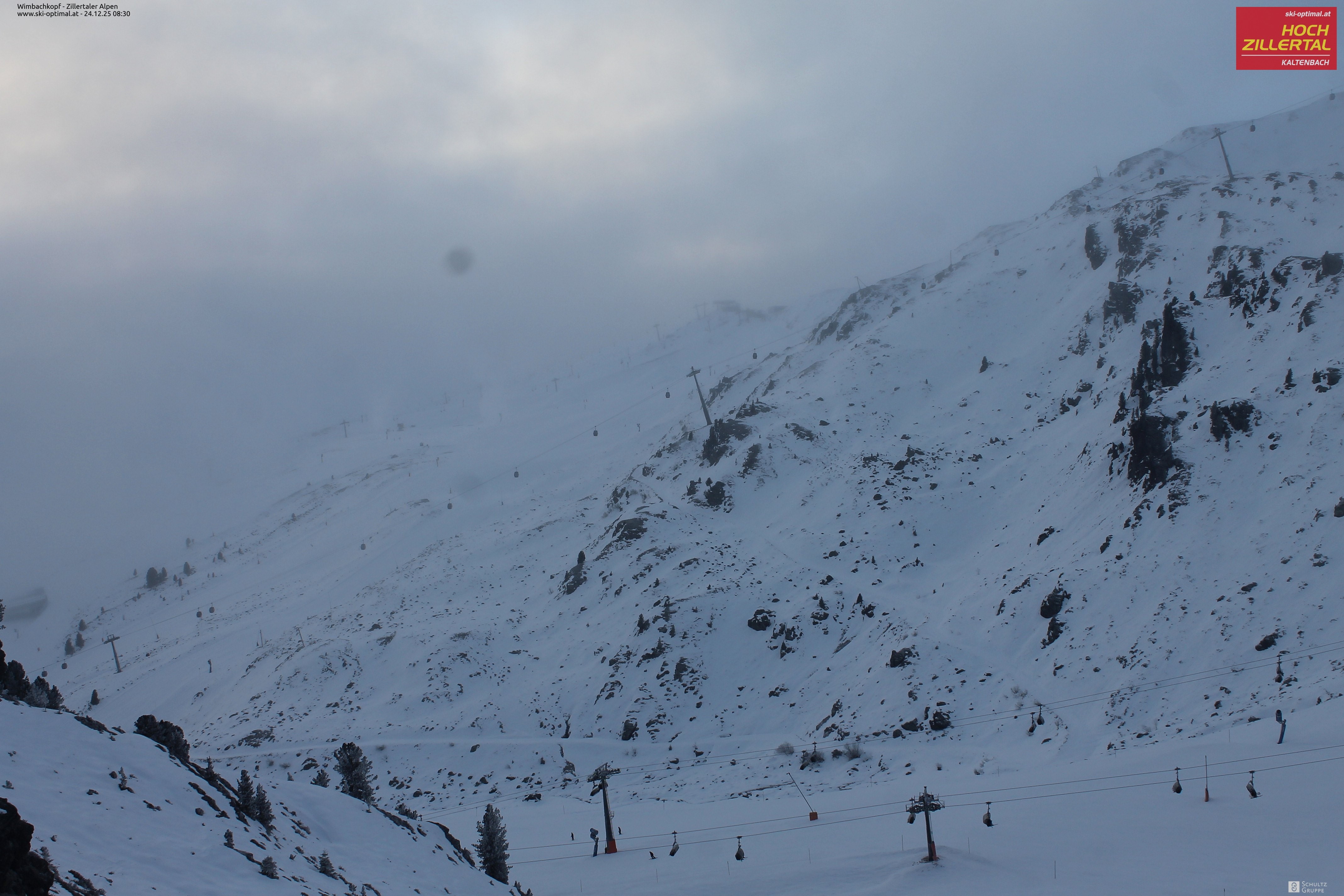Archiv Foto Webcam Mountain View Restaurant in Hochzillertal