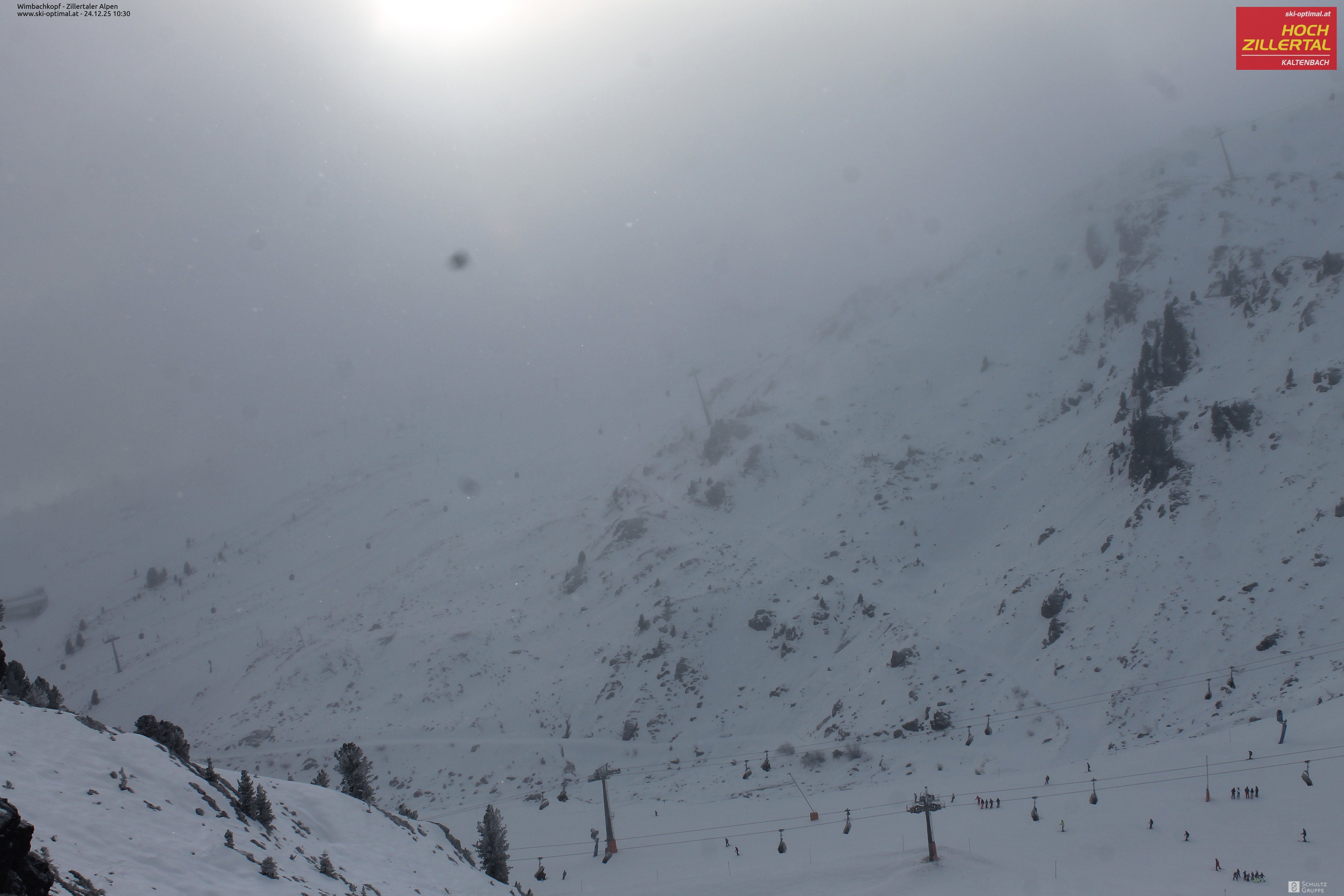 Archiv Foto Webcam Mountain View Restaurant in Hochzillertal