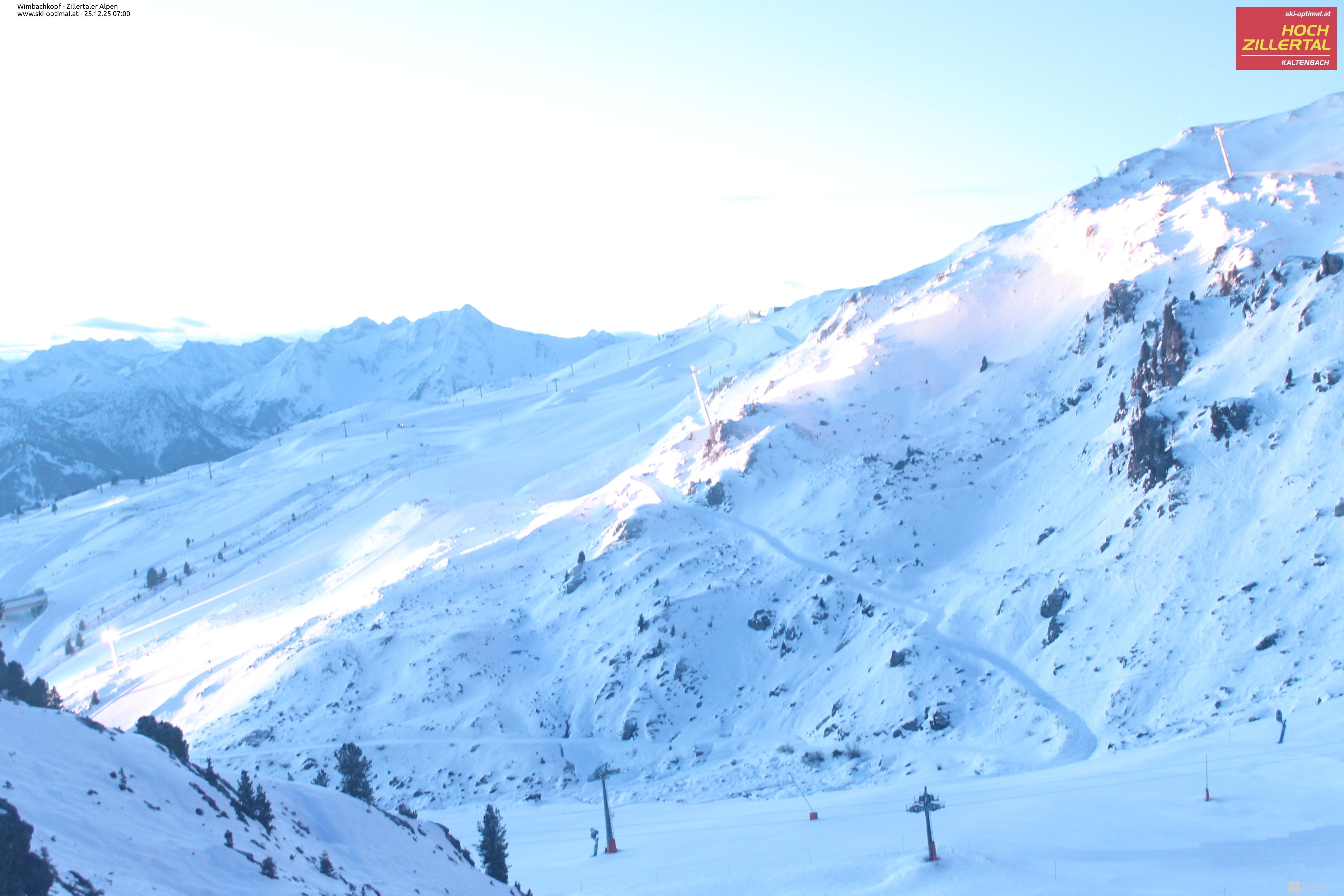 Archiv Foto Webcam Mountain View Restaurant in Hochzillertal