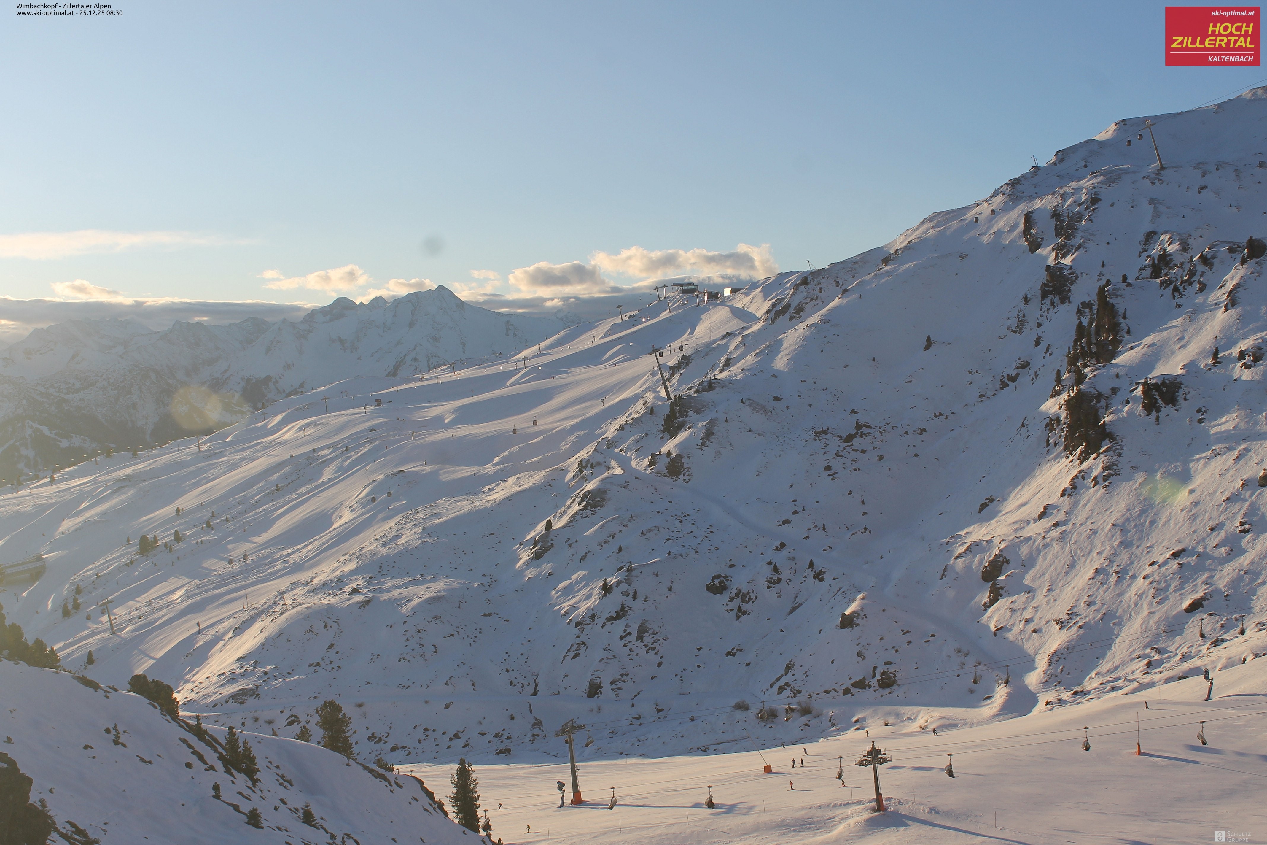 Archiv Foto Webcam Mountain View Restaurant in Hochzillertal