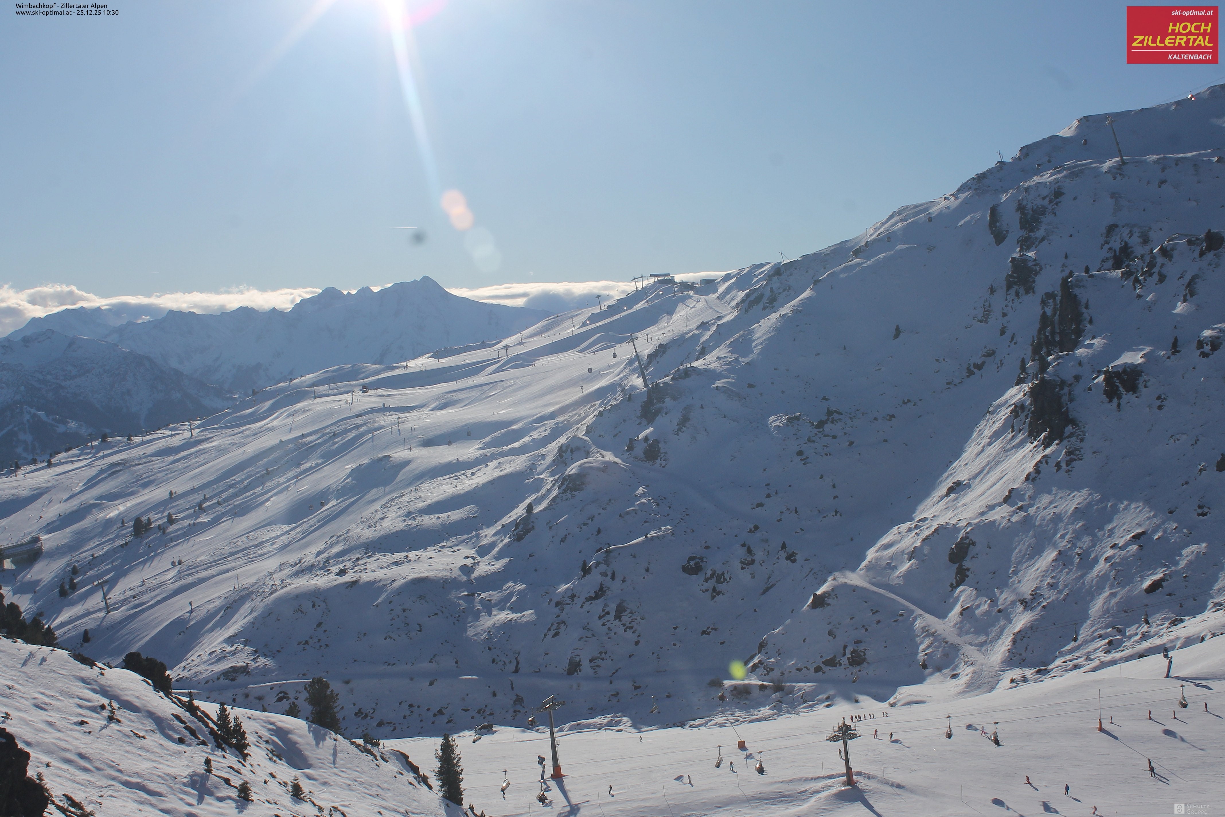 Archiv Foto Webcam Mountain View Restaurant in Hochzillertal