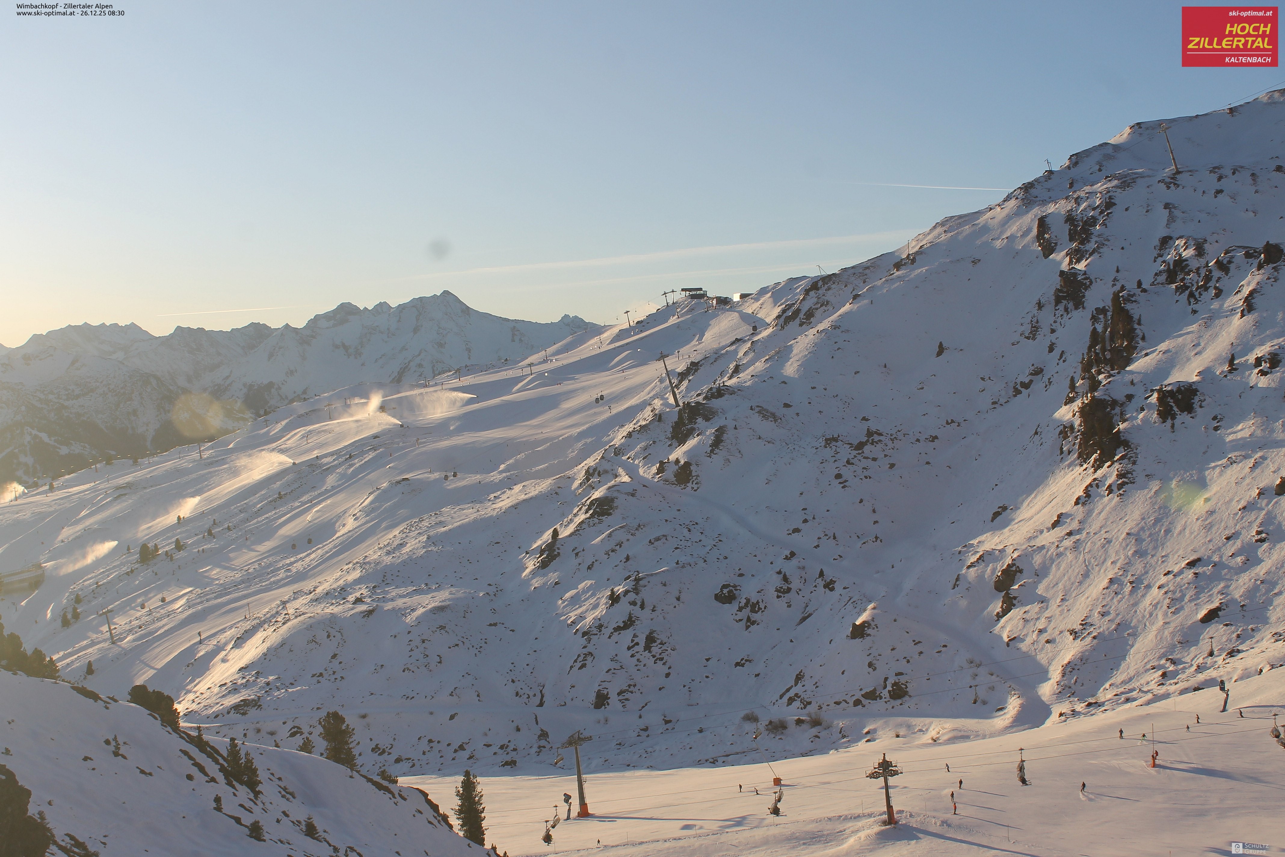Archiv Foto Webcam Mountain View Restaurant in Hochzillertal