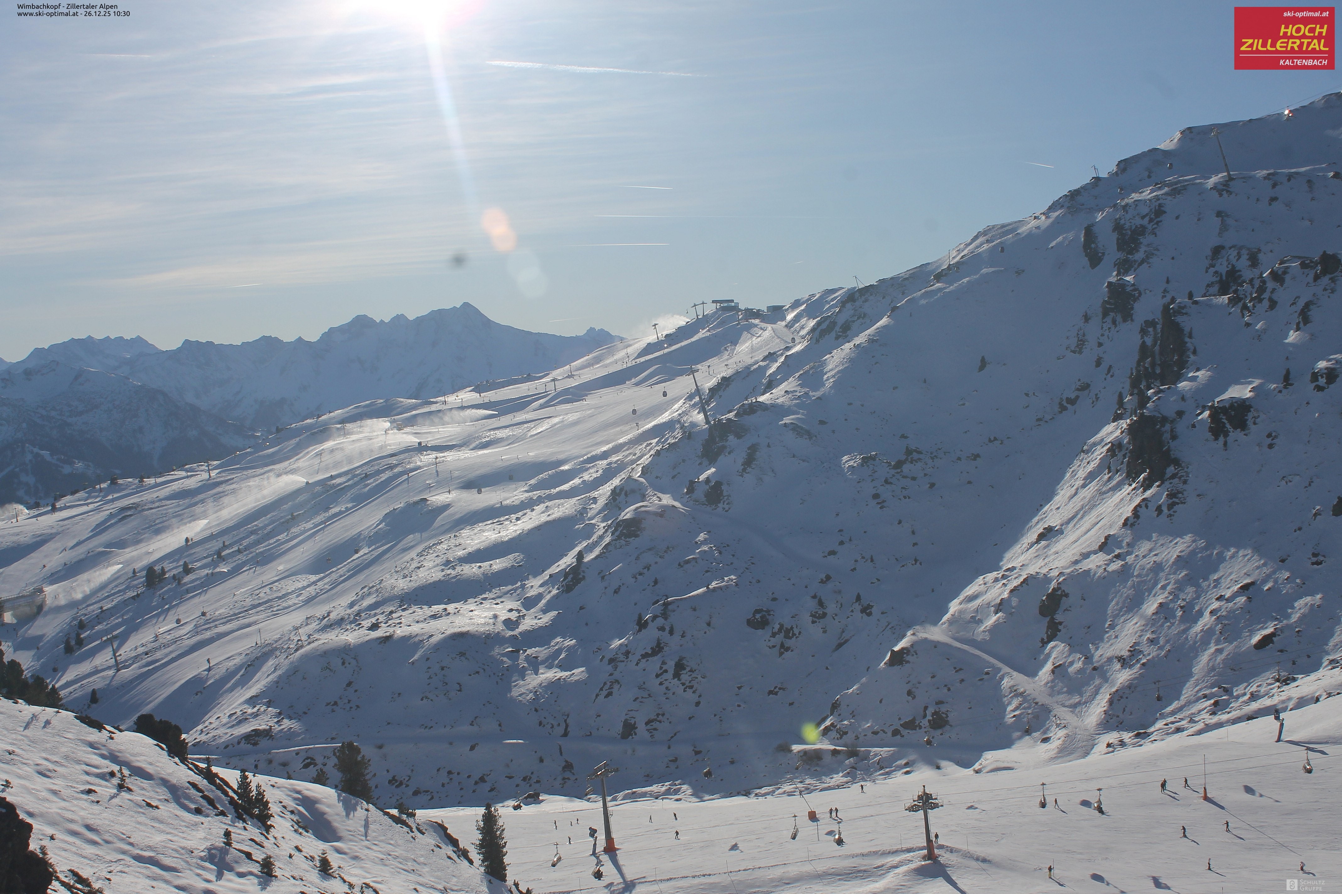 Archiv Foto Webcam Mountain View Restaurant in Hochzillertal