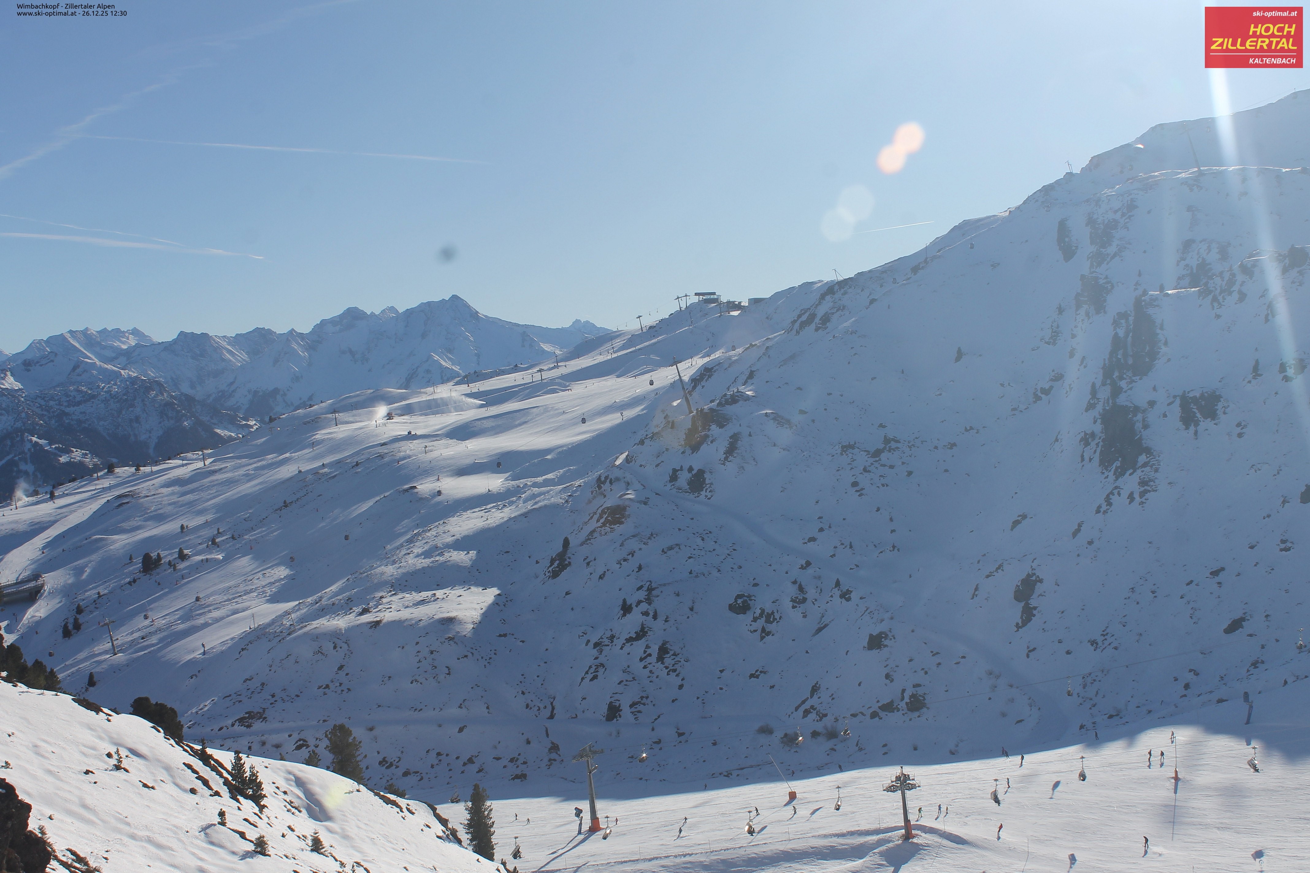 Archiv Foto Webcam Mountain View Restaurant in Hochzillertal