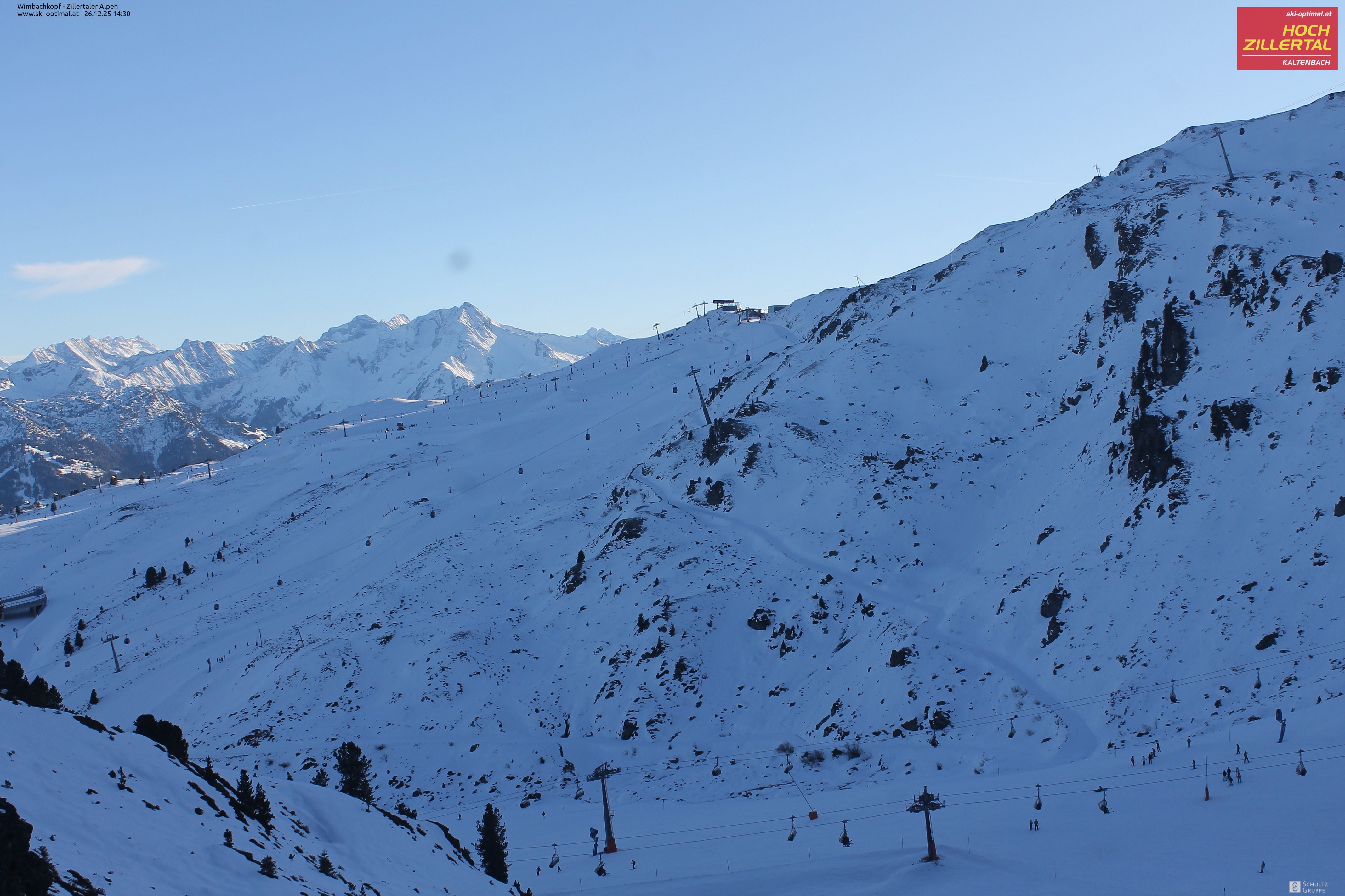 Archiv Foto Webcam Mountain View Restaurant in Hochzillertal