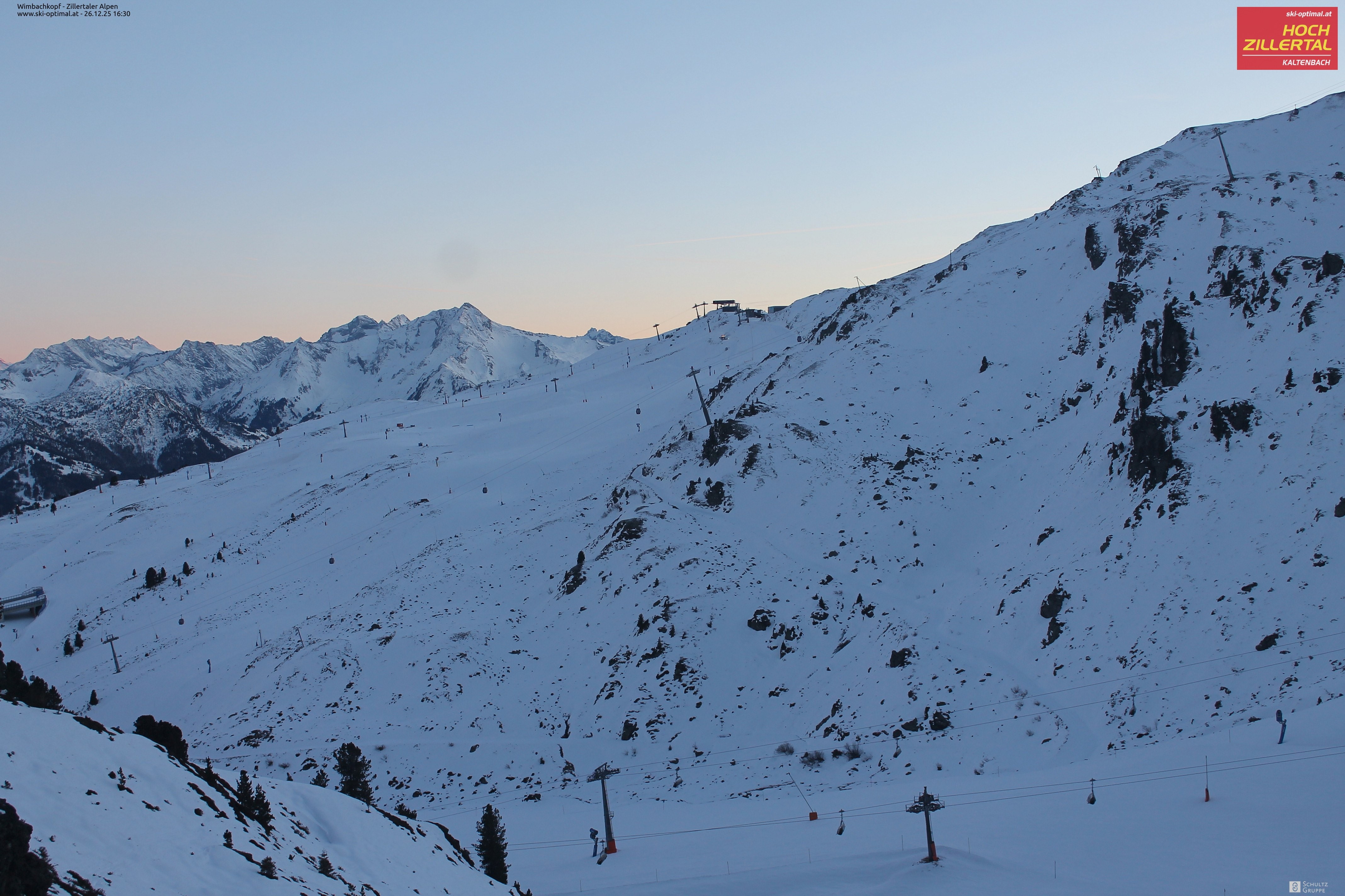 Archiv Foto Webcam Mountain View Restaurant in Hochzillertal