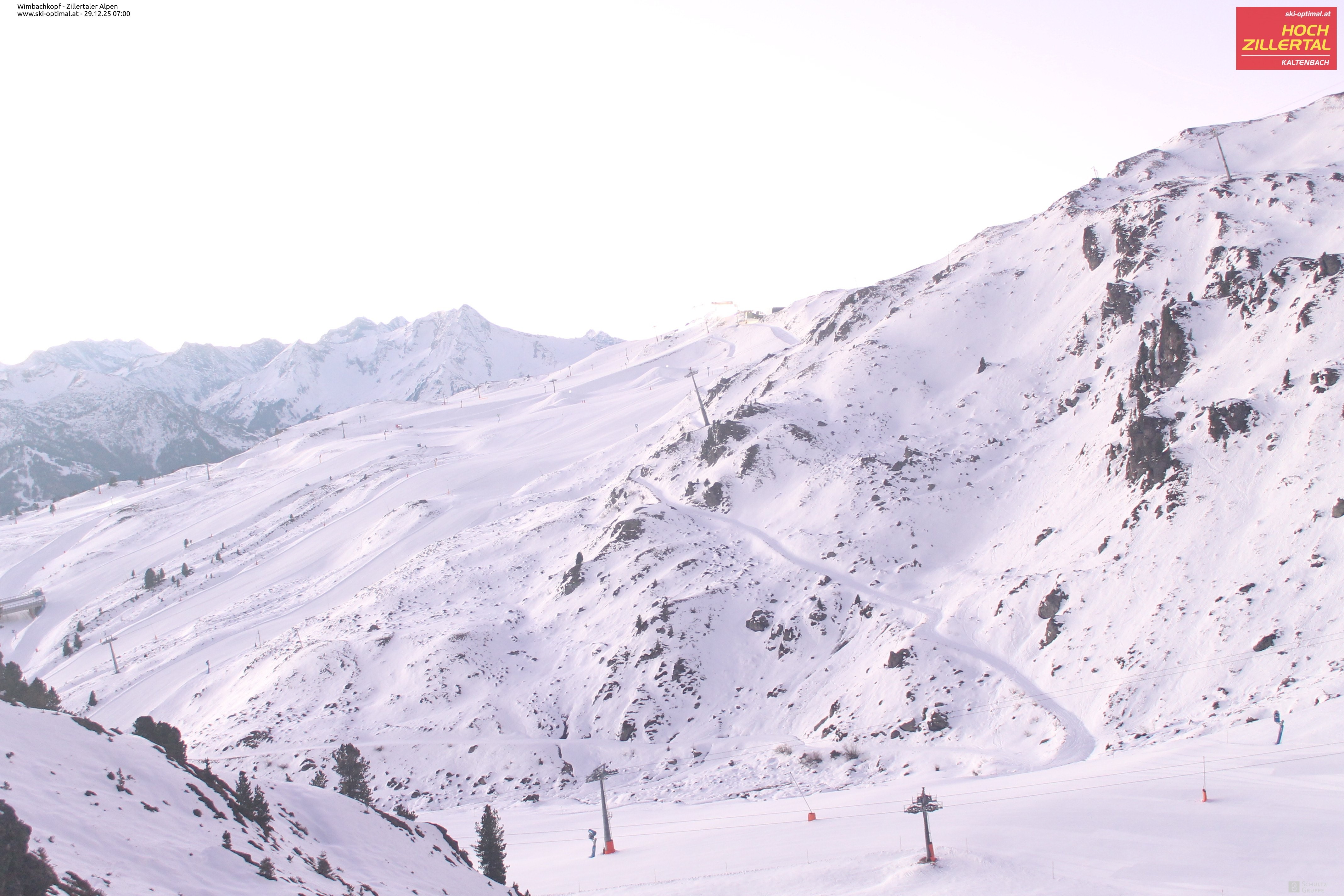 Archiv Foto Webcam Mountain View Restaurant in Hochzillertal