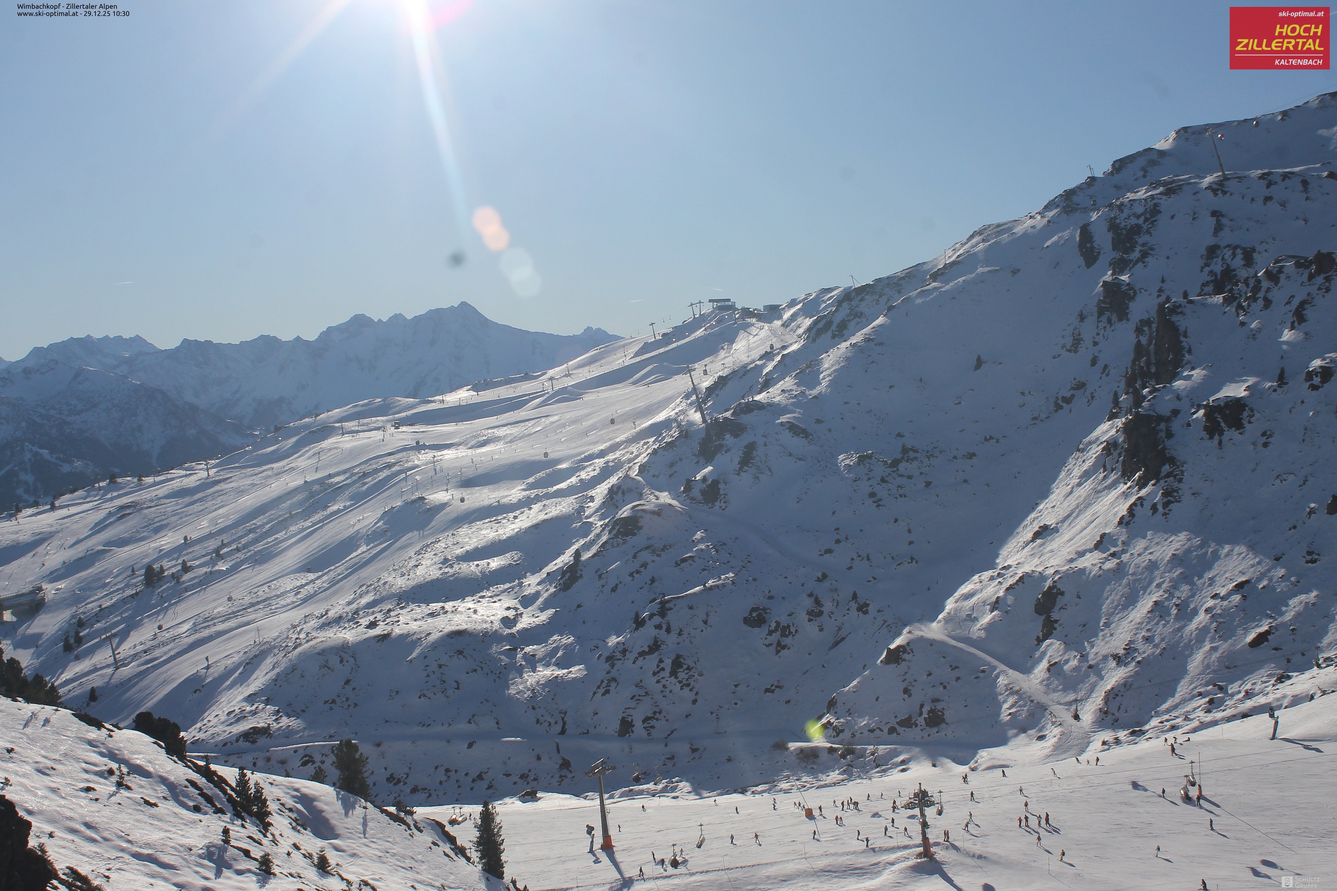 Archiv Foto Webcam Mountain View Restaurant in Hochzillertal
