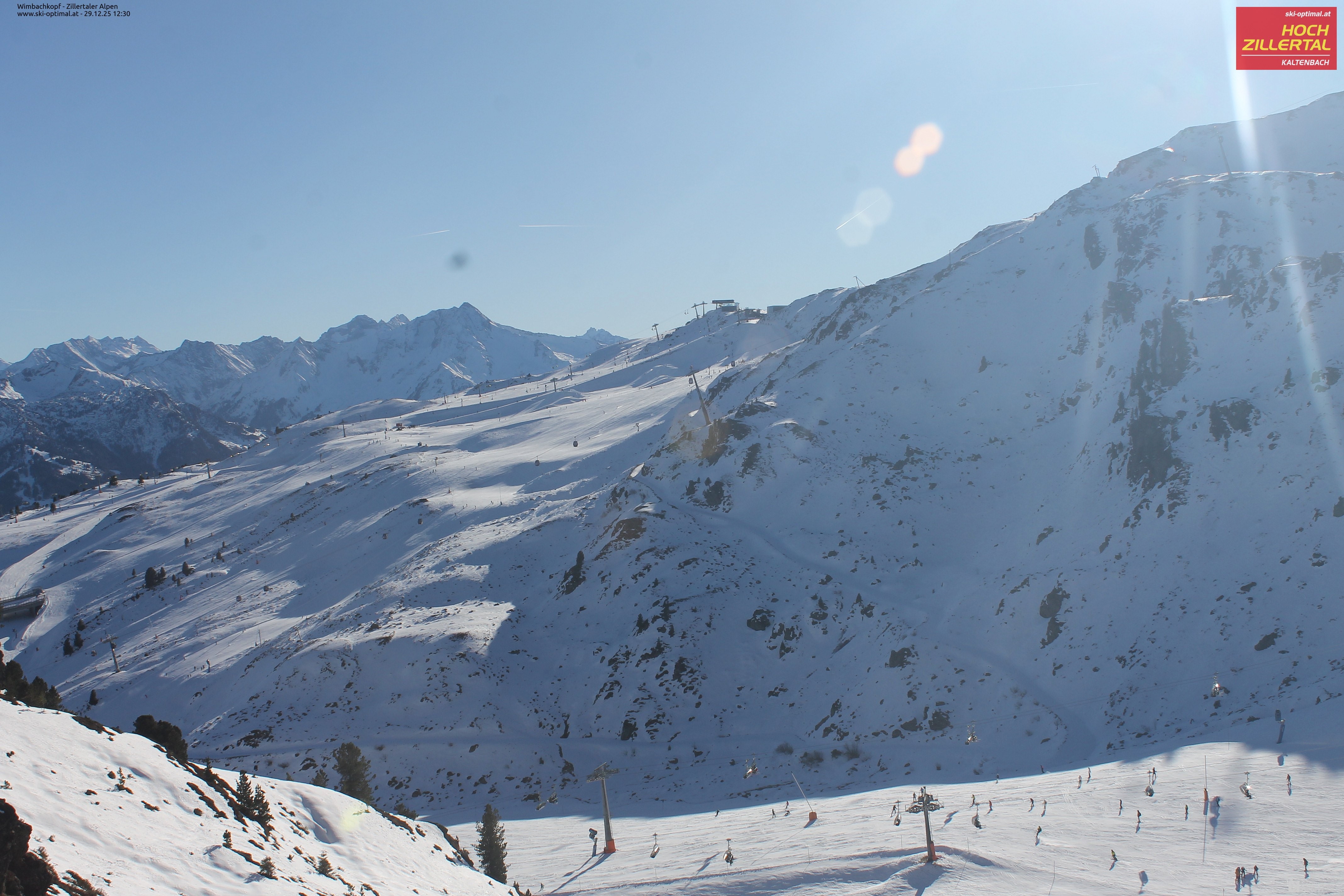 Archiv Foto Webcam Mountain View Restaurant in Hochzillertal