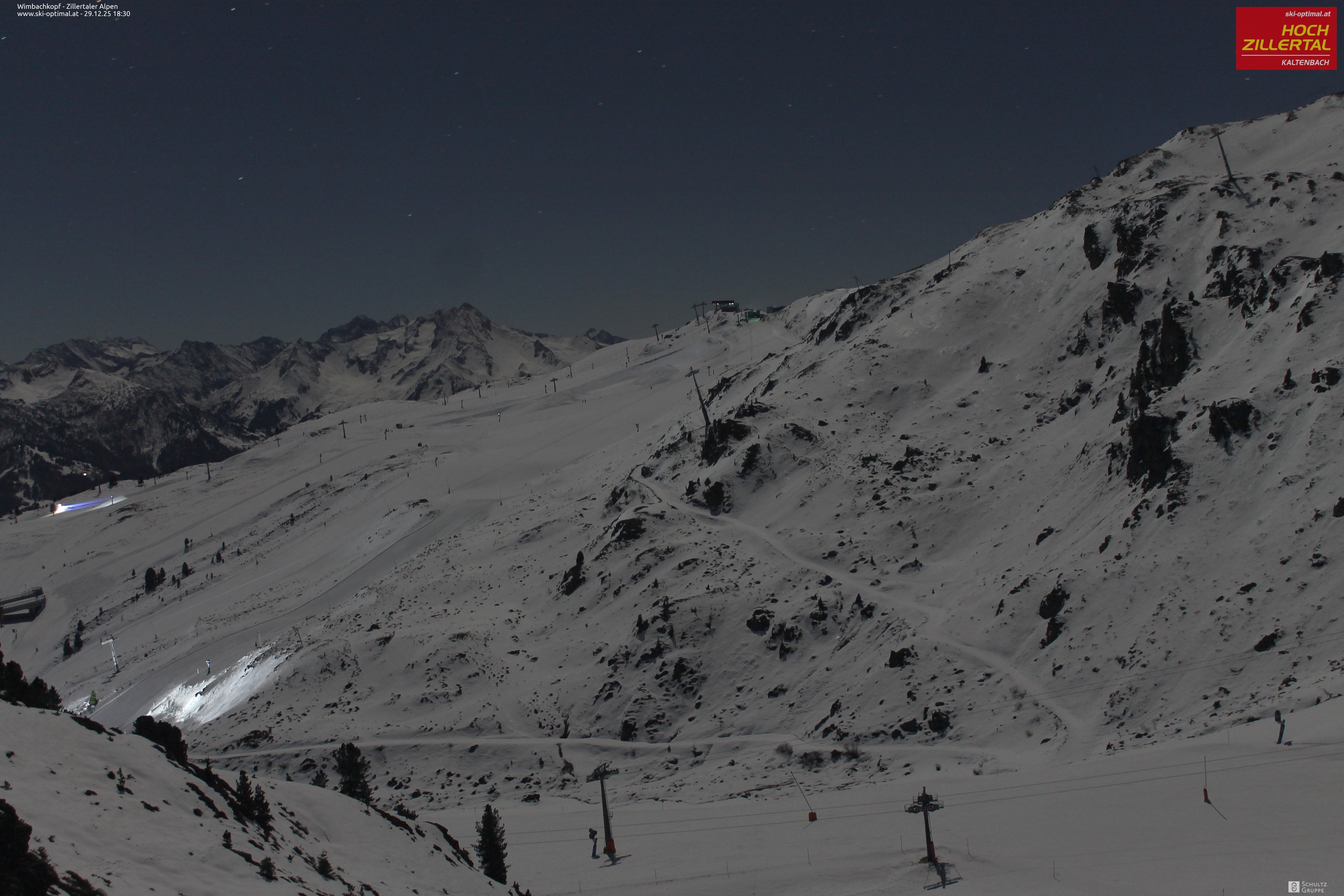 Archiv Foto Webcam Mountain View Restaurant in Hochzillertal