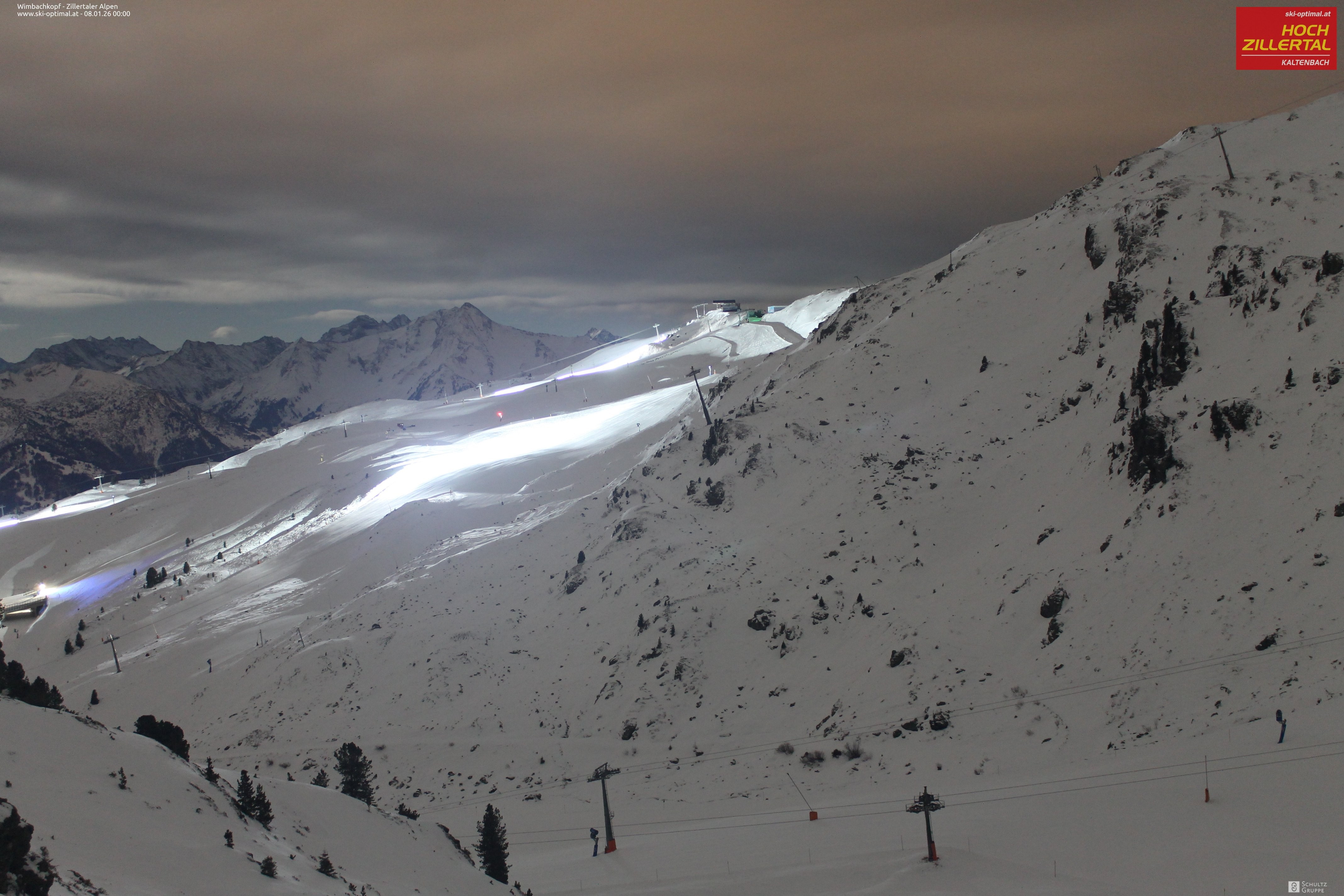 Archiv Foto Webcam Mountain View Restaurant in Hochzillertal