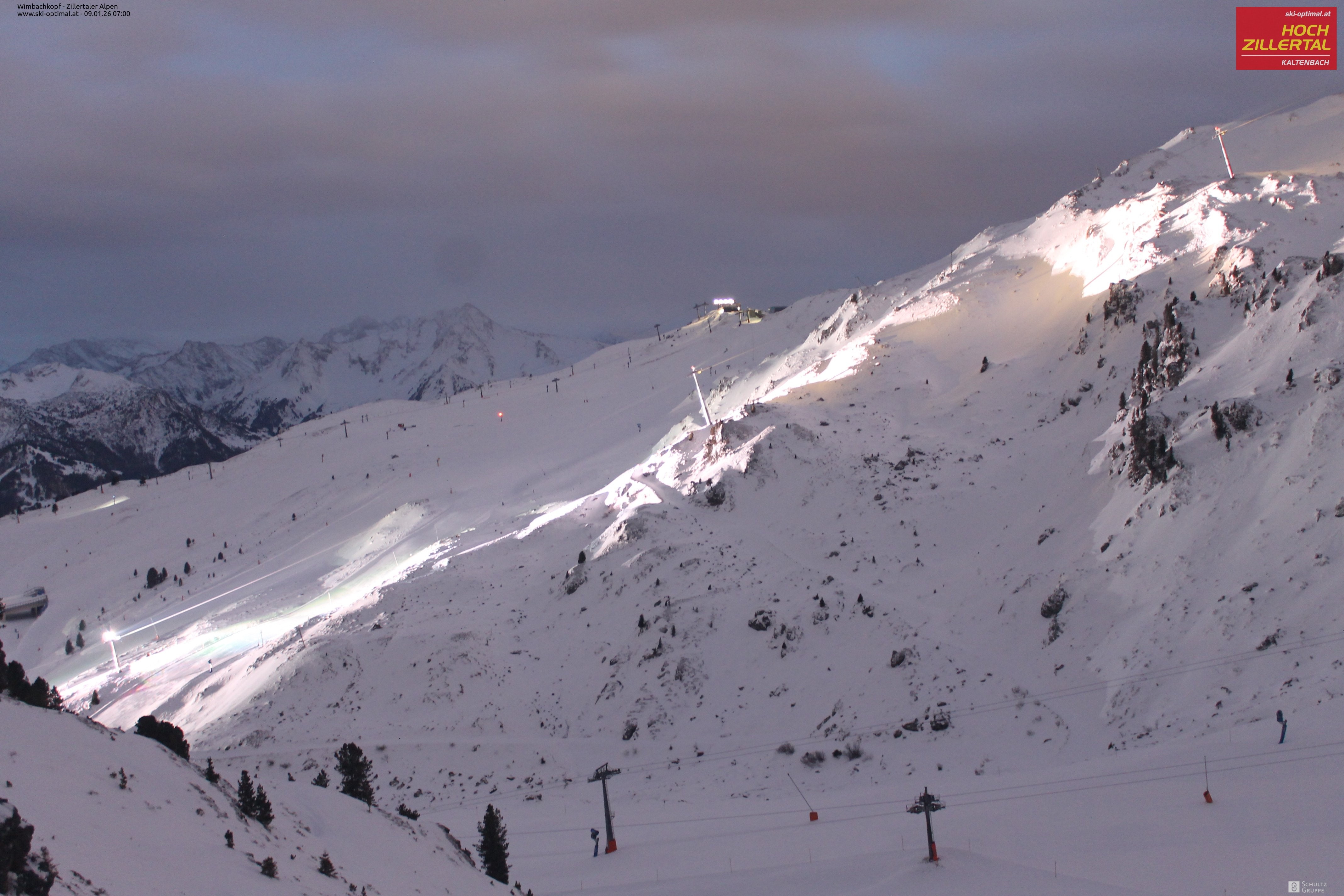 Archiv Foto Webcam Mountain View Restaurant in Hochzillertal