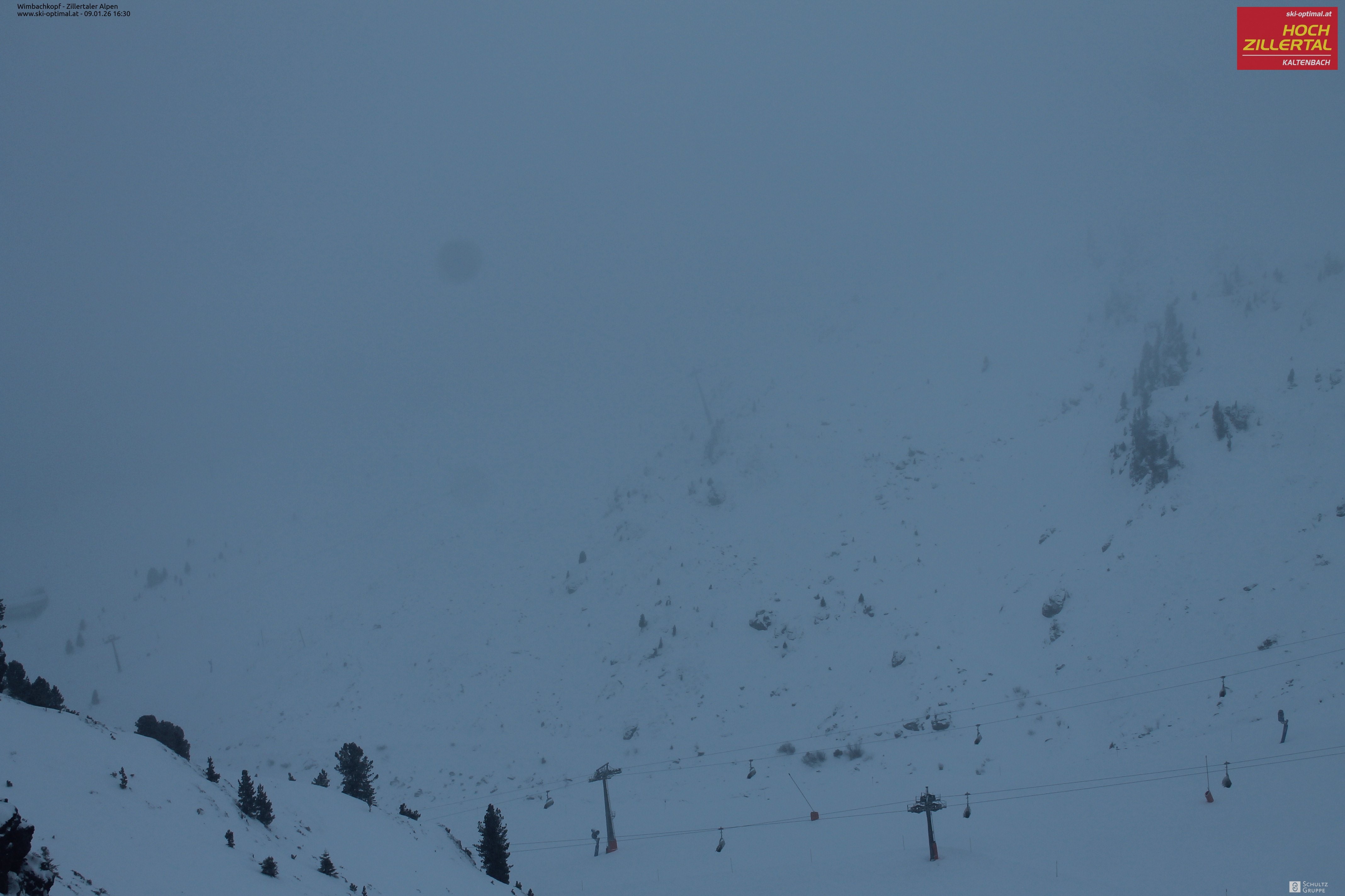 Archiv Foto Webcam Mountain View Restaurant in Hochzillertal