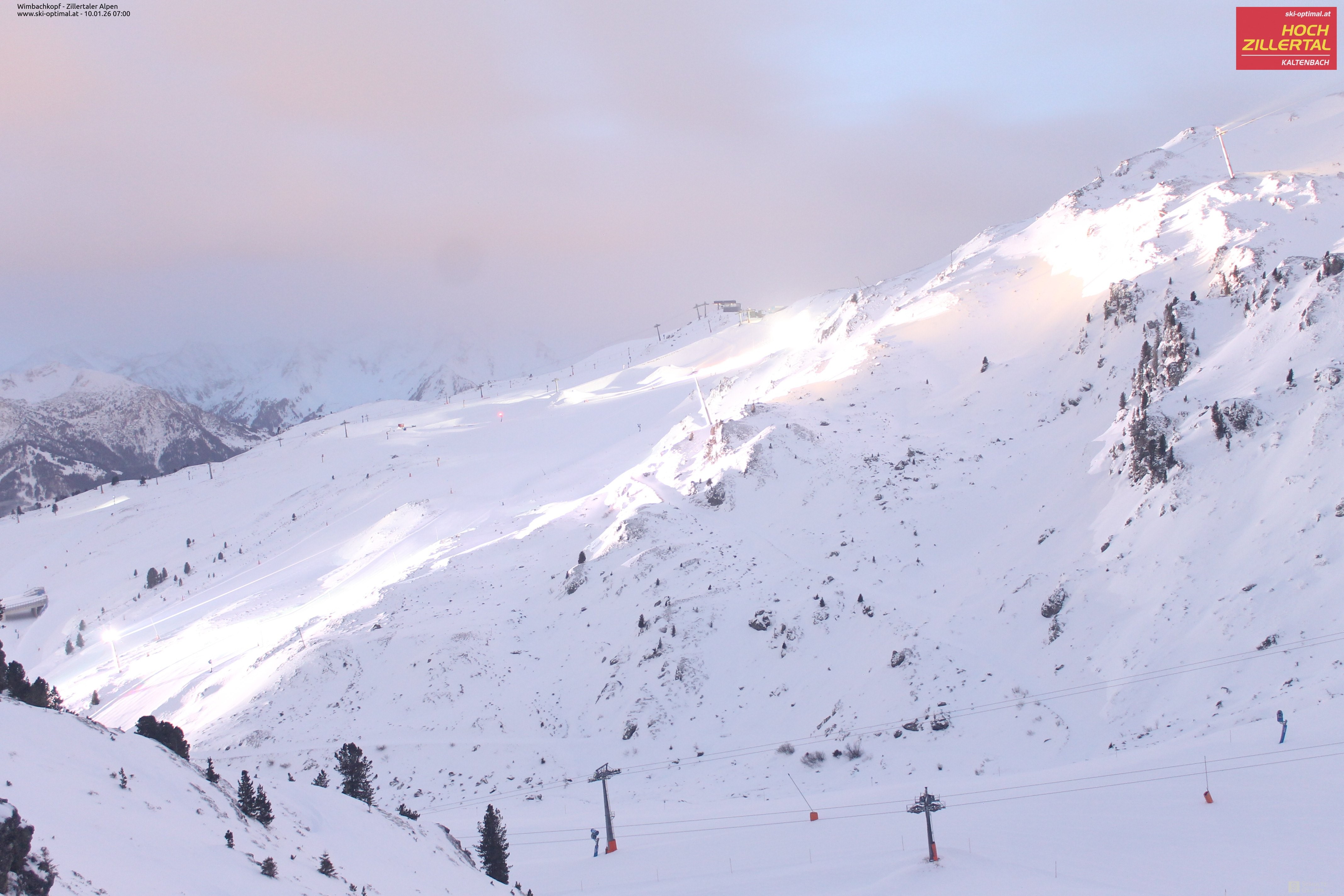 Archiv Foto Webcam Mountain View Restaurant in Hochzillertal