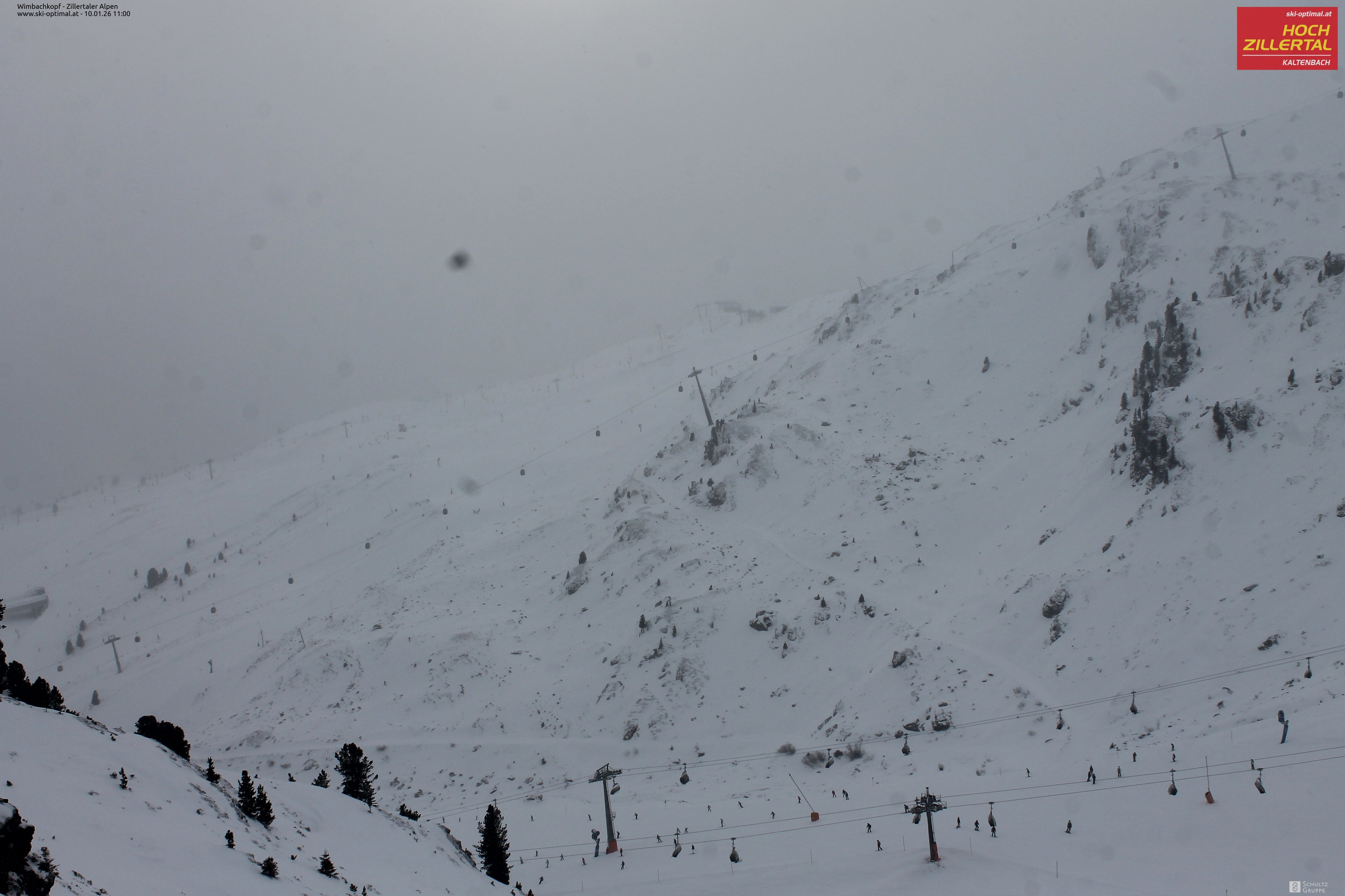 Archiv Foto Webcam Mountain View Restaurant in Hochzillertal
