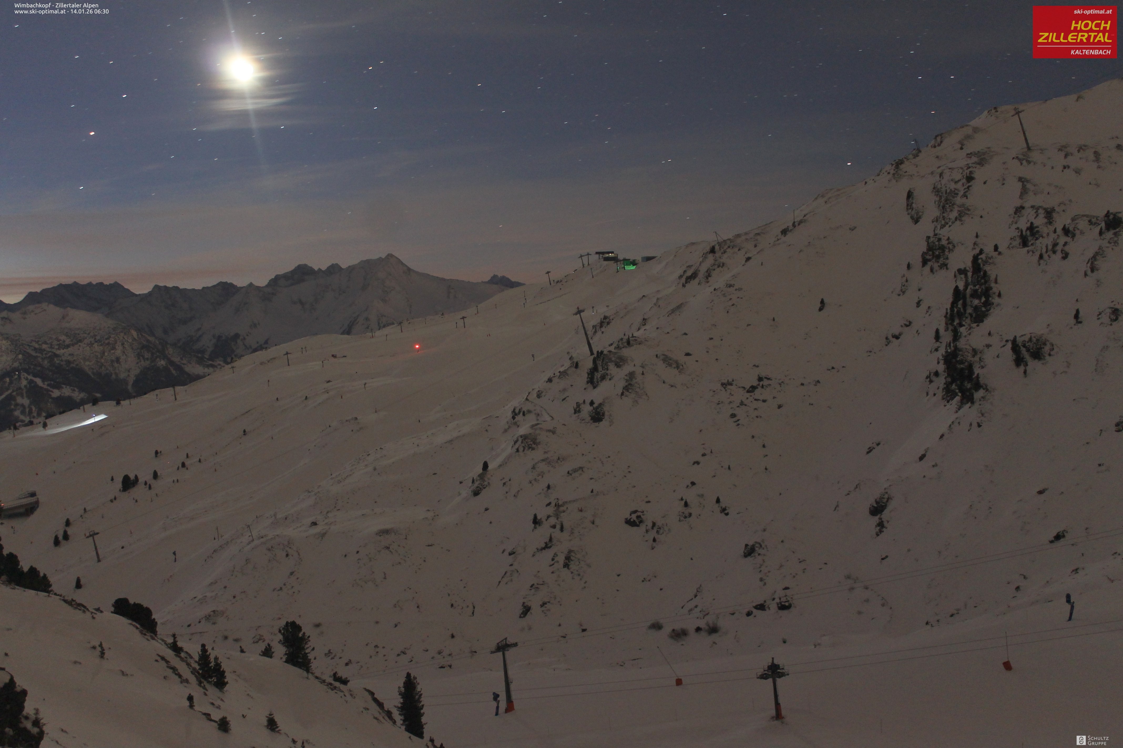 Archiv Foto Webcam Mountain View Restaurant in Hochzillertal
