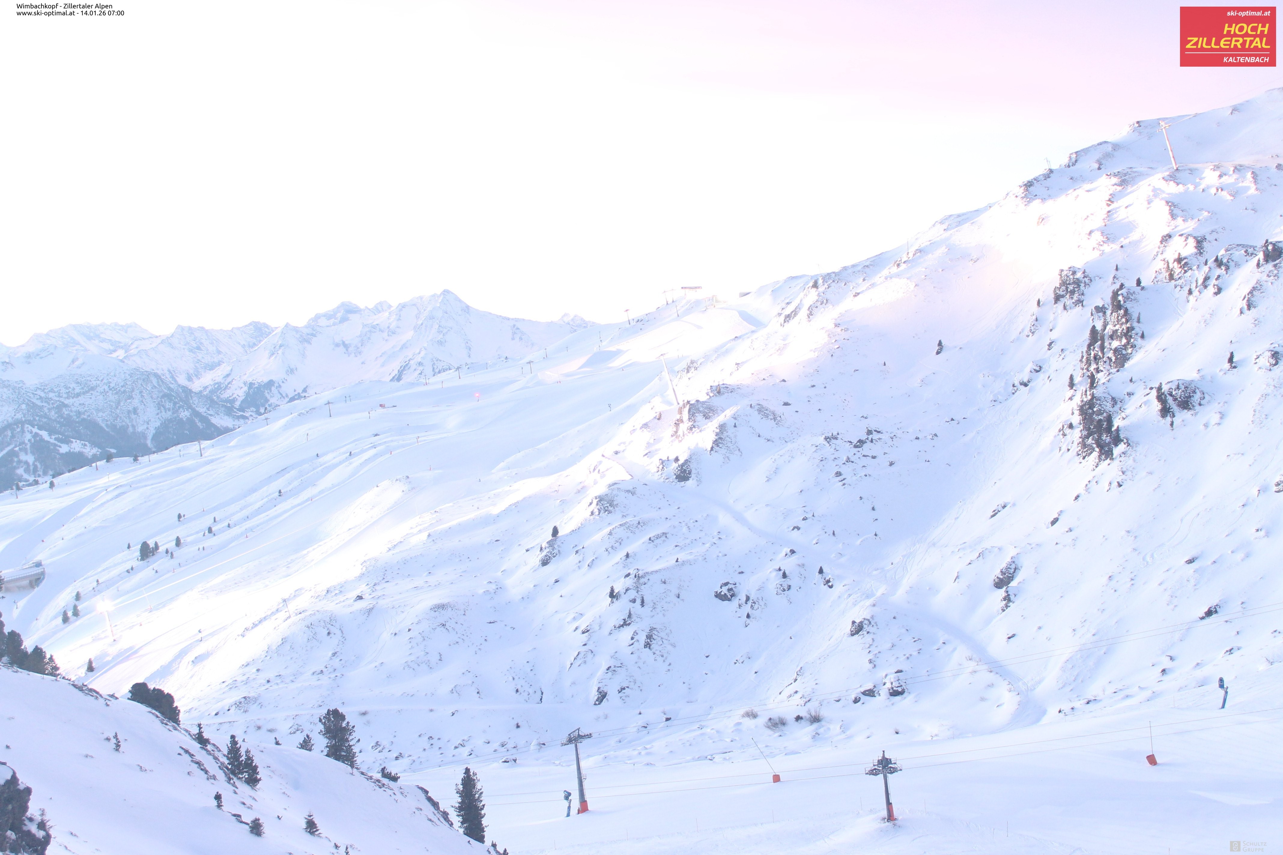 Archiv Foto Webcam Mountain View Restaurant in Hochzillertal