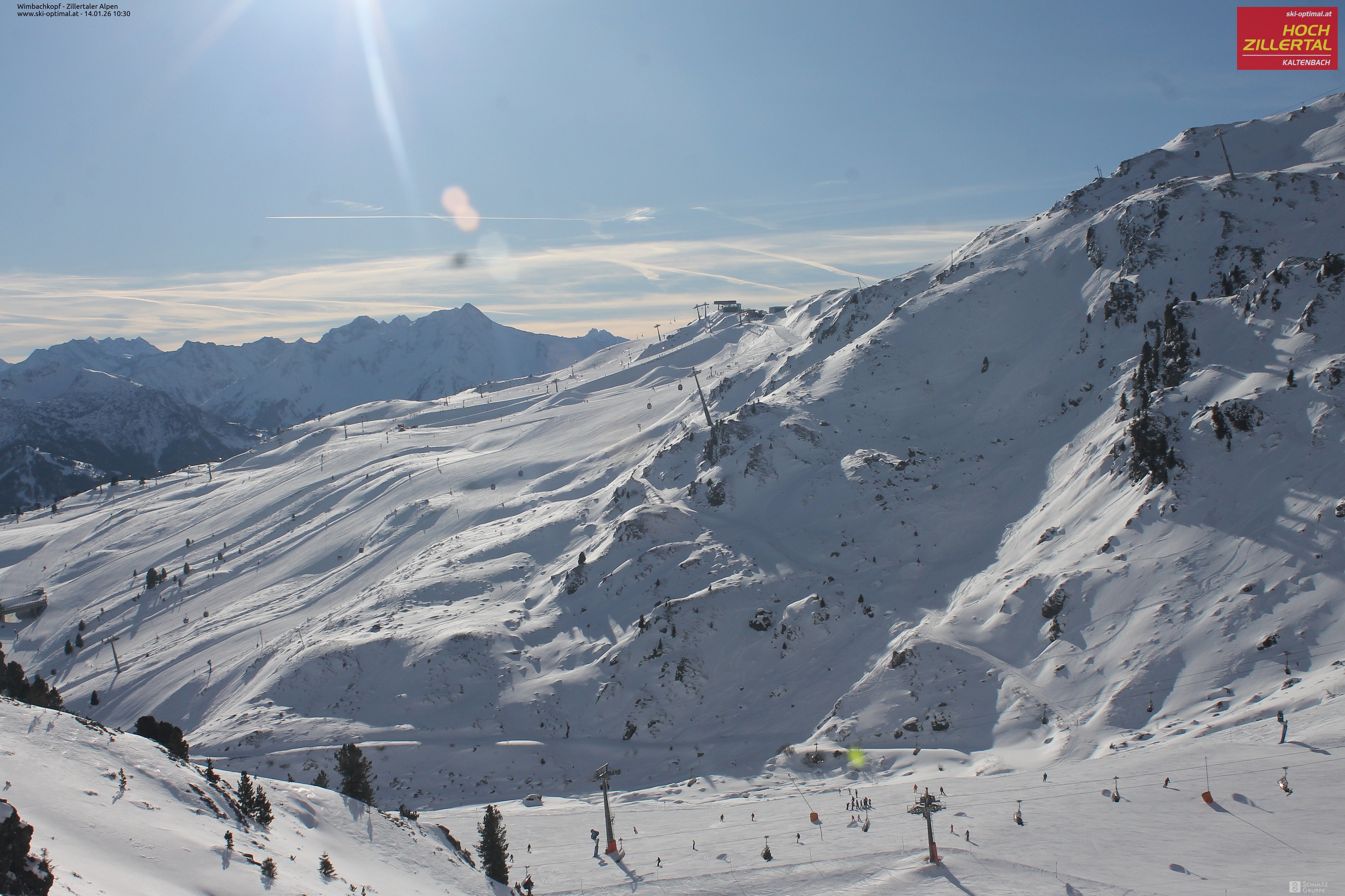 Archiv Foto Webcam Mountain View Restaurant in Hochzillertal