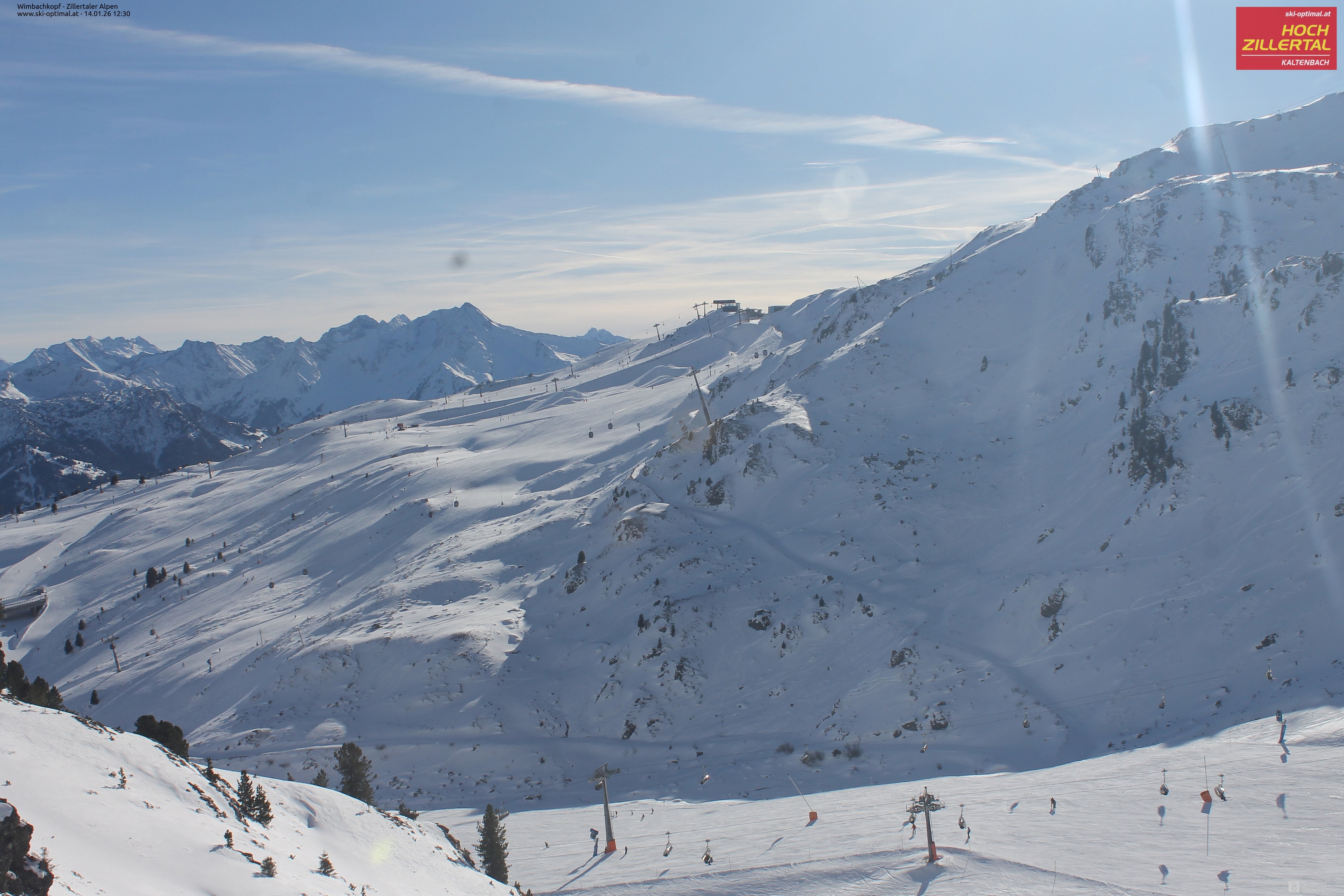Archiv Foto Webcam Mountain View Restaurant in Hochzillertal