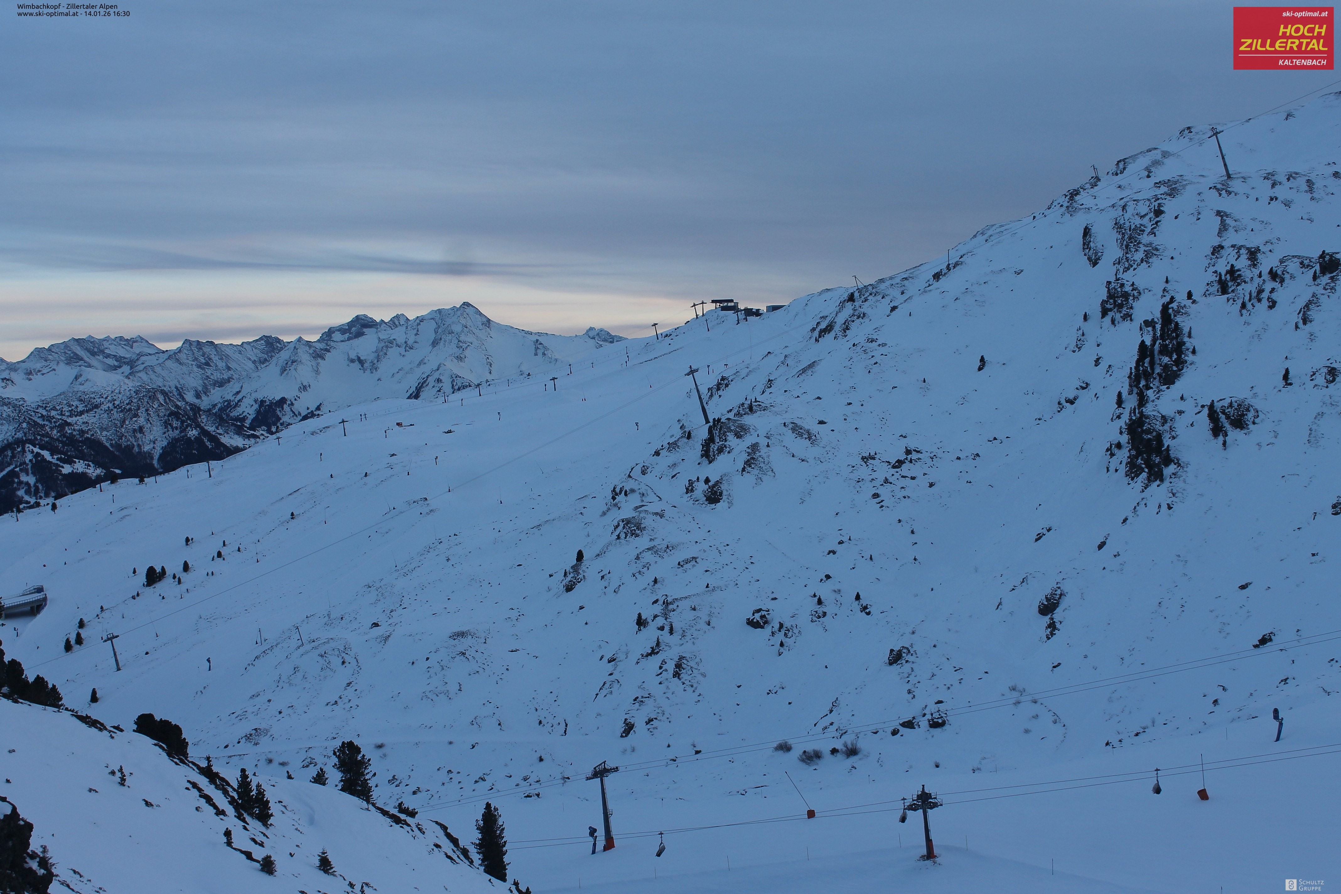 Archiv Foto Webcam Mountain View Restaurant in Hochzillertal