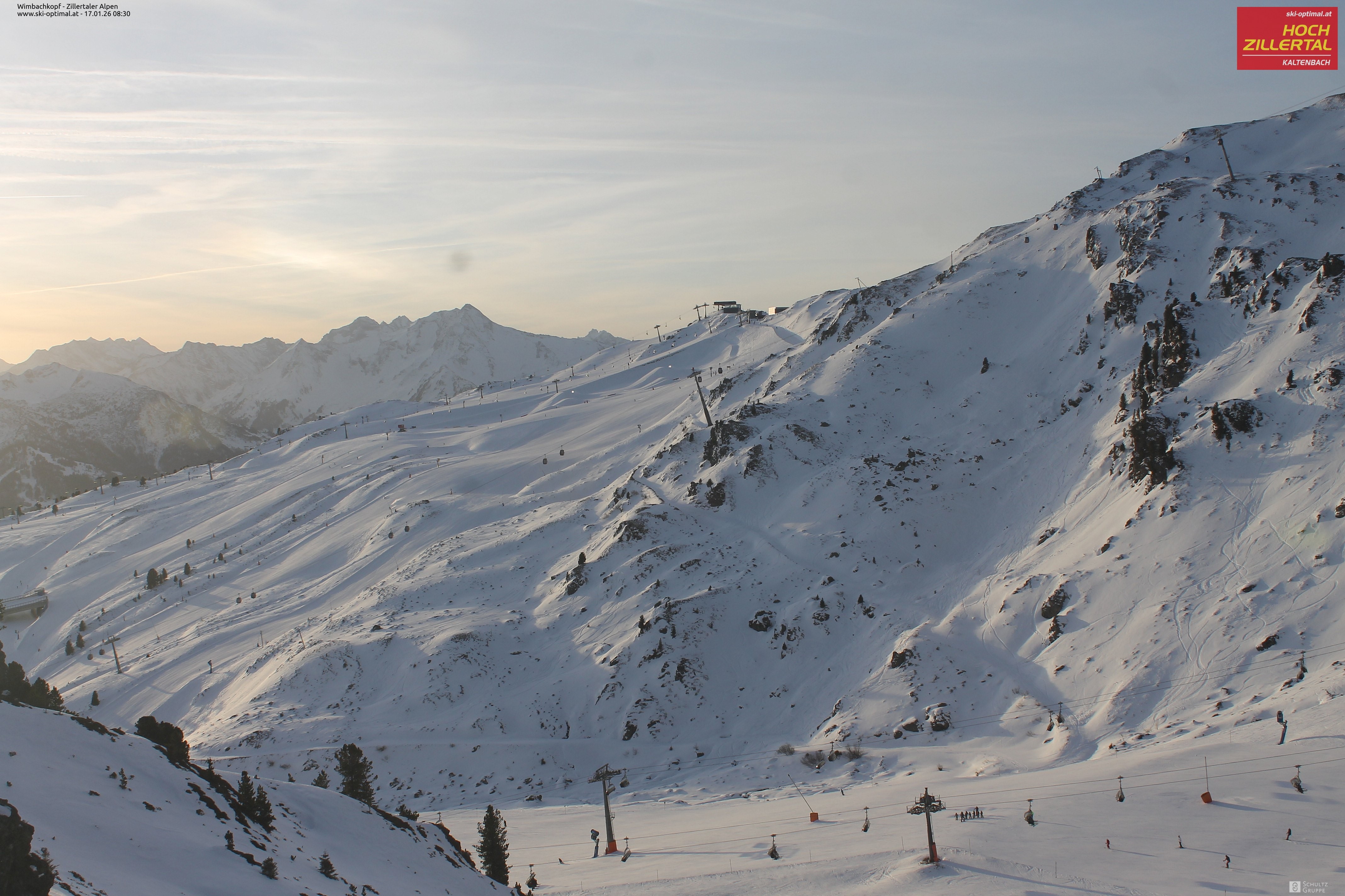Archiv Foto Webcam Mountain View Restaurant in Hochzillertal
