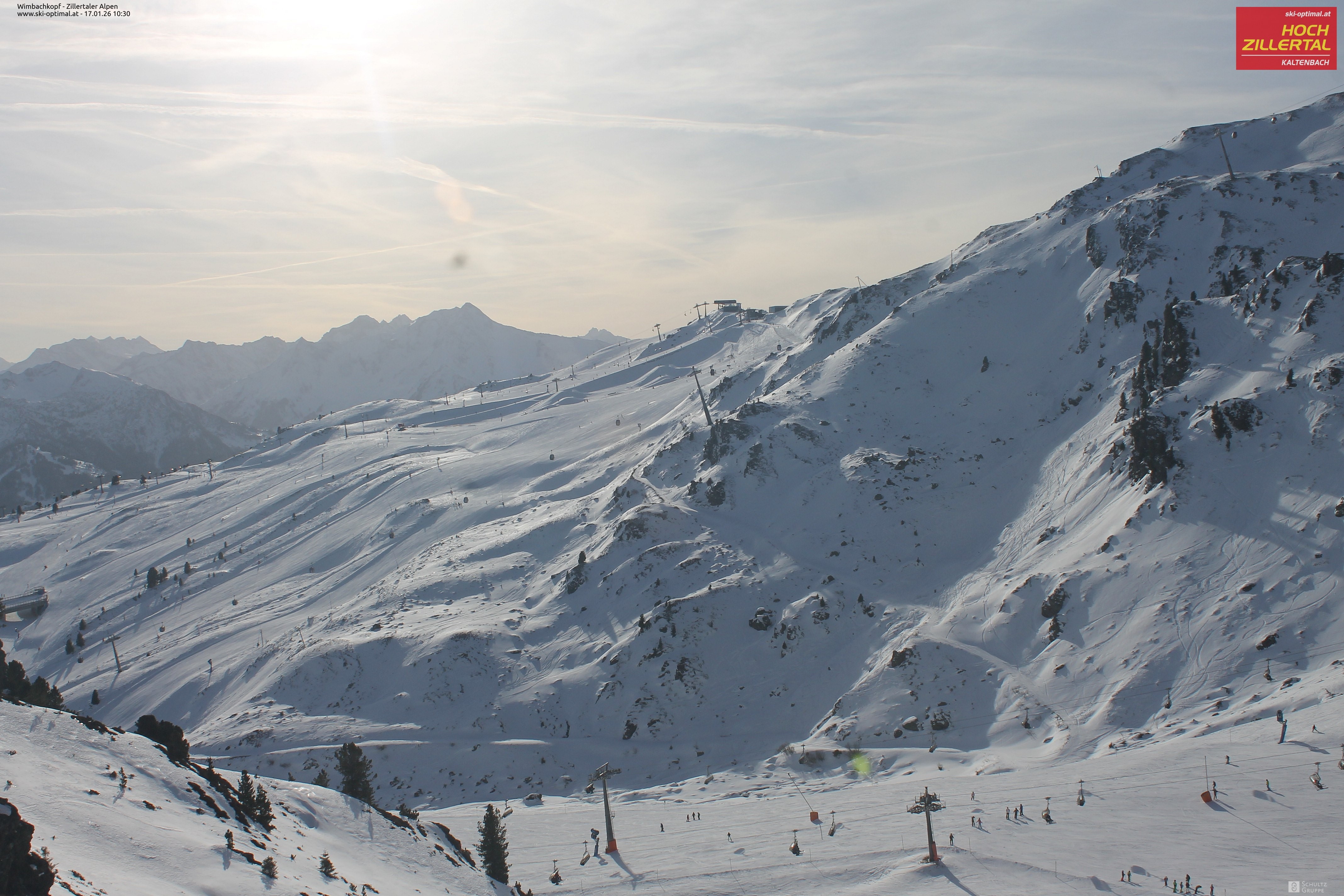 Archiv Foto Webcam Mountain View Restaurant in Hochzillertal