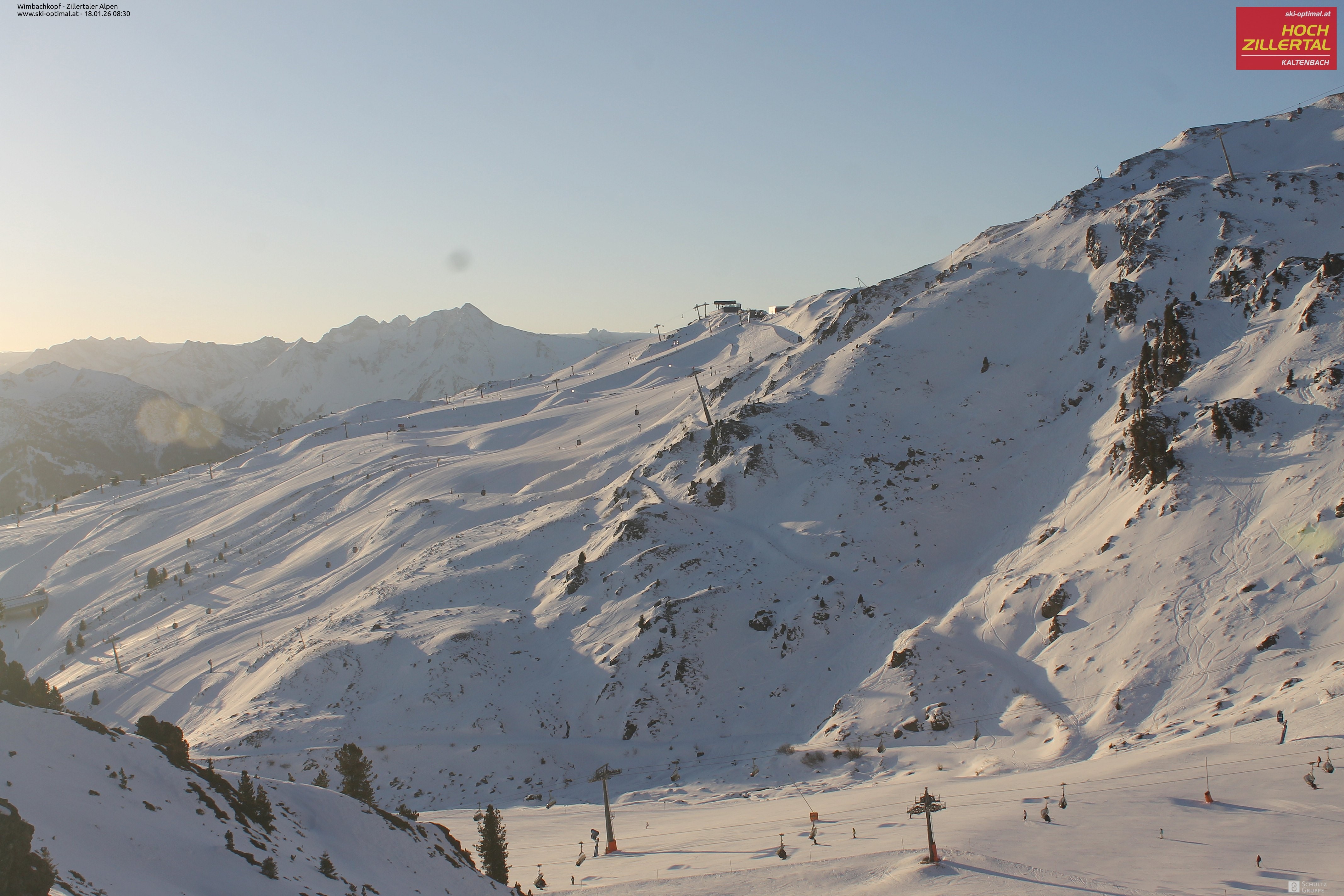 Archiv Foto Webcam Mountain View Restaurant in Hochzillertal