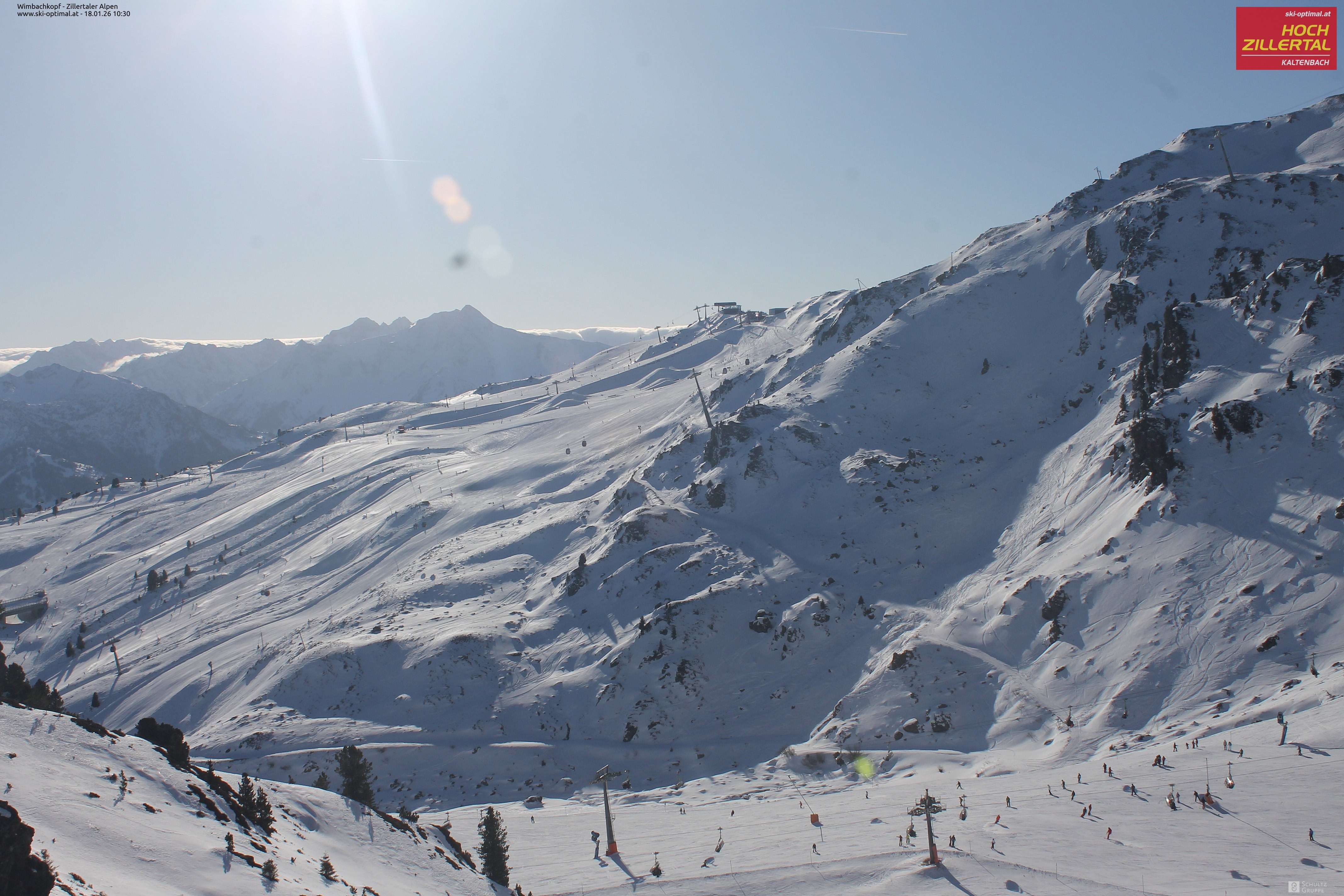 Archiv Foto Webcam Mountain View Restaurant in Hochzillertal