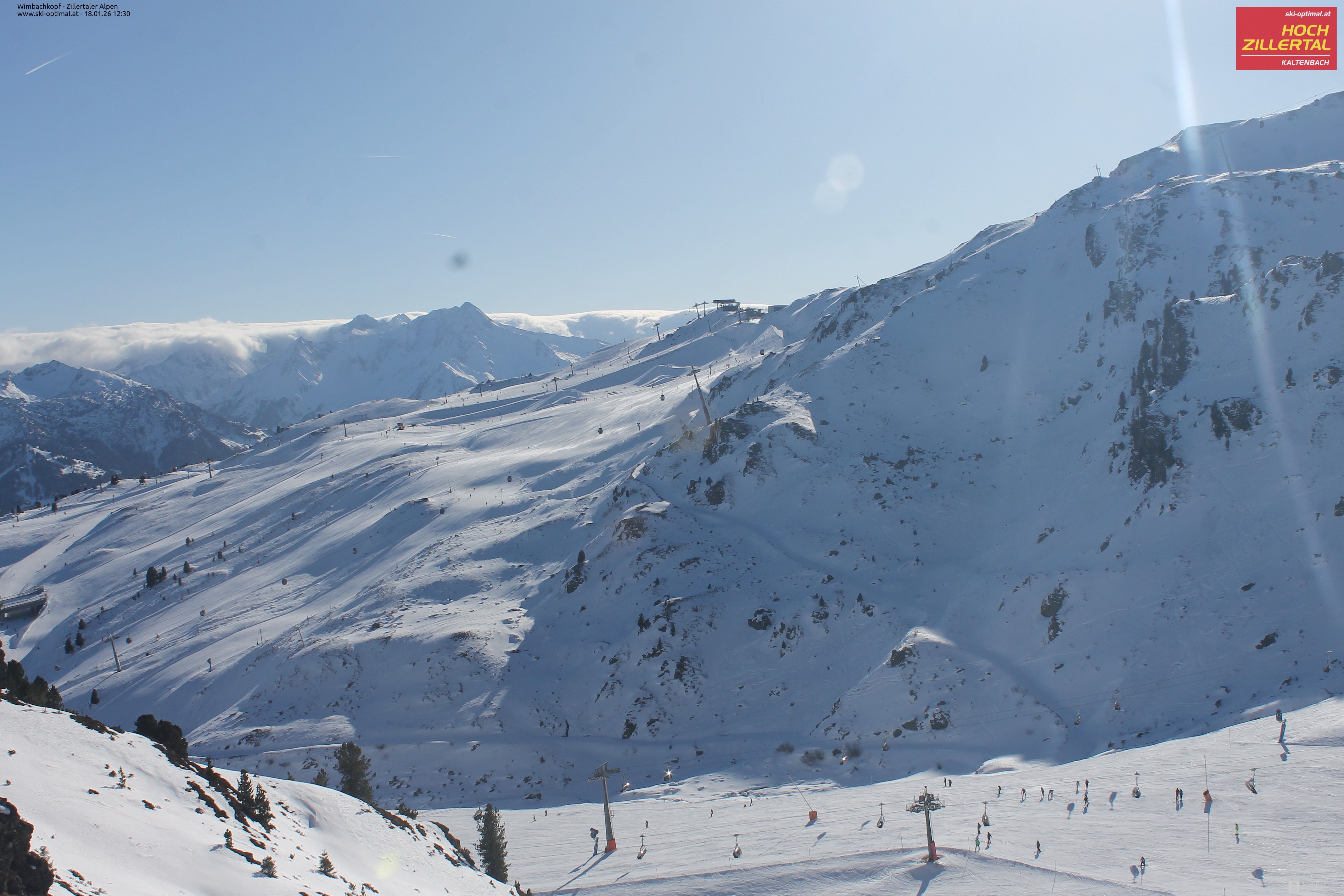 Archiv Foto Webcam Mountain View Restaurant in Hochzillertal