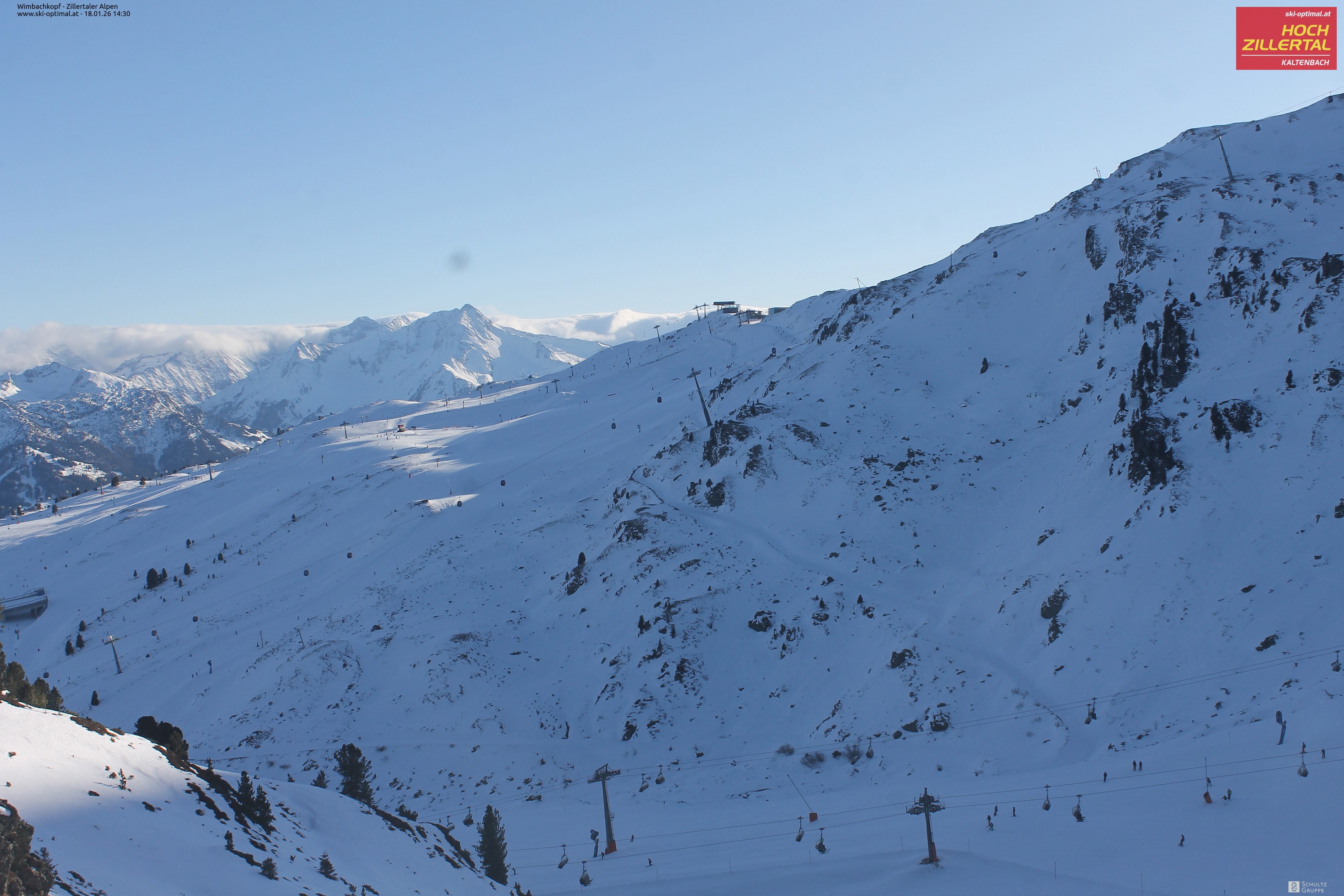 Archiv Foto Webcam Mountain View Restaurant in Hochzillertal