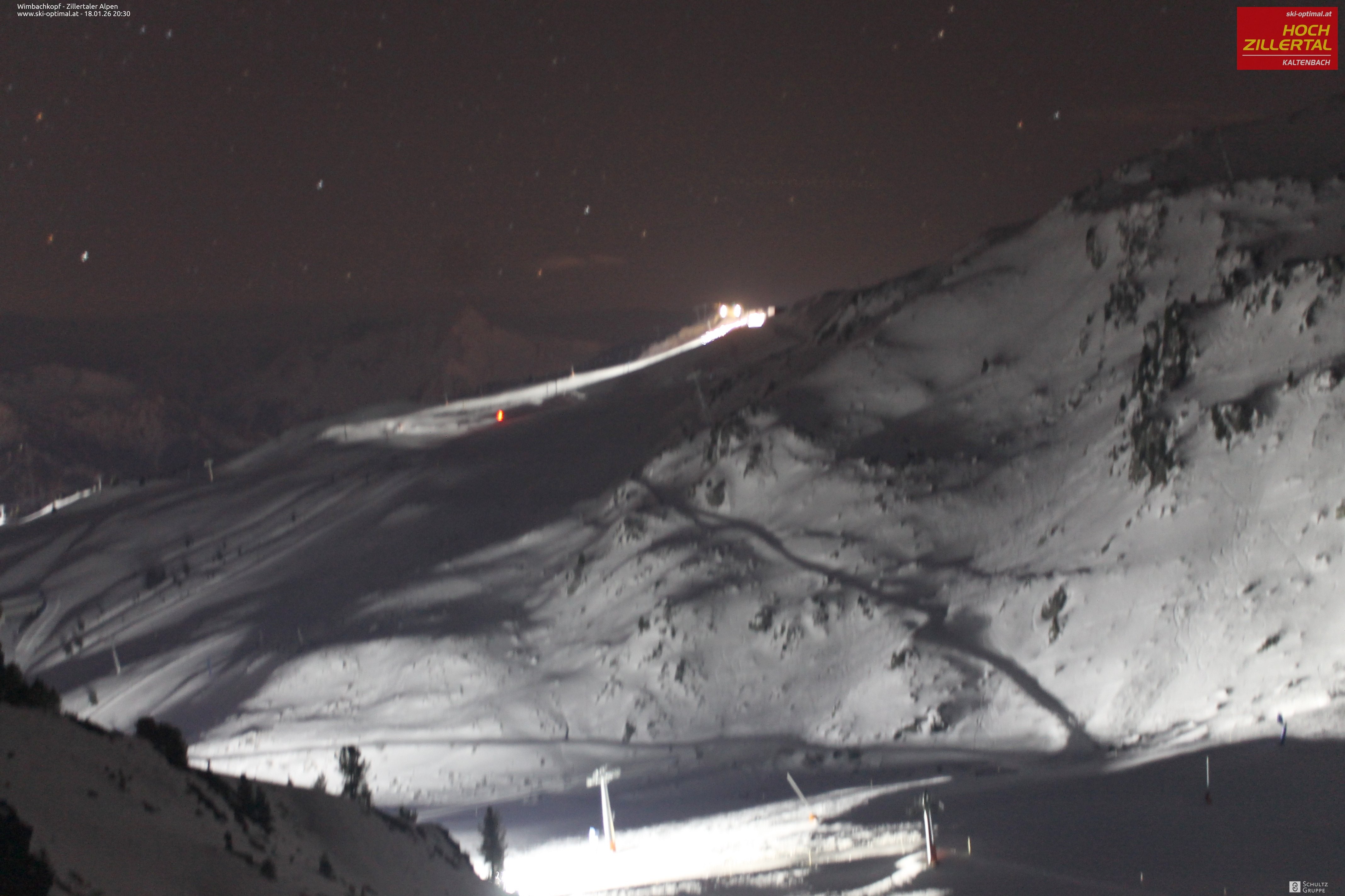 Archived image Webcam Hochzillertal: Mountain View Restaurant
